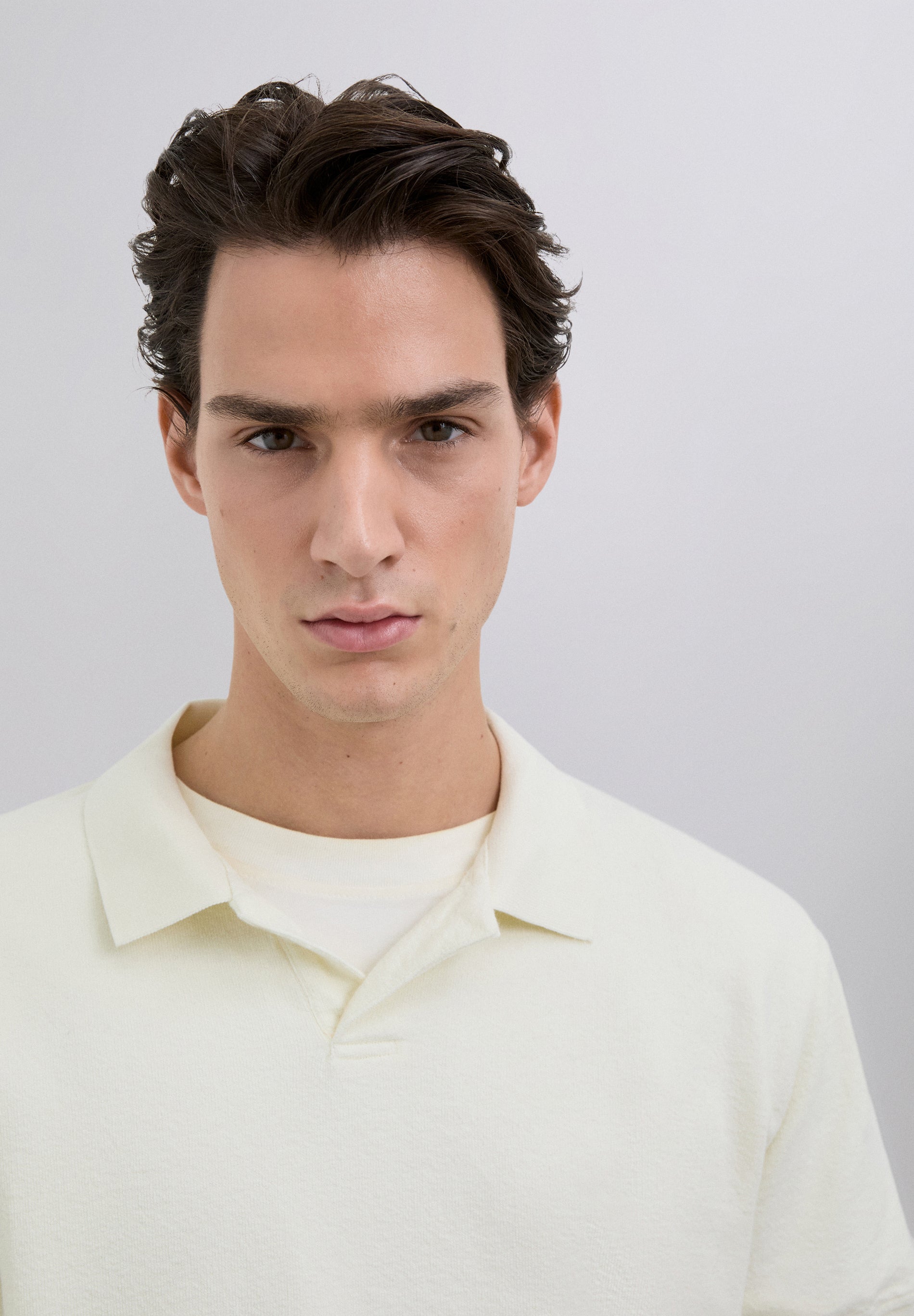 POLO MANGA CORTA PUNTO RÚSTICO