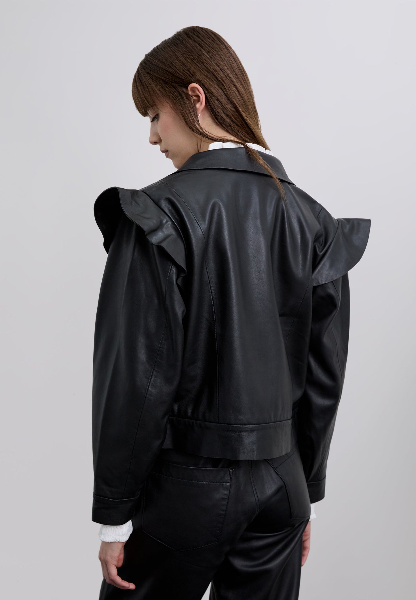 CHAQUETA BOMBER VOLANTES PIEL