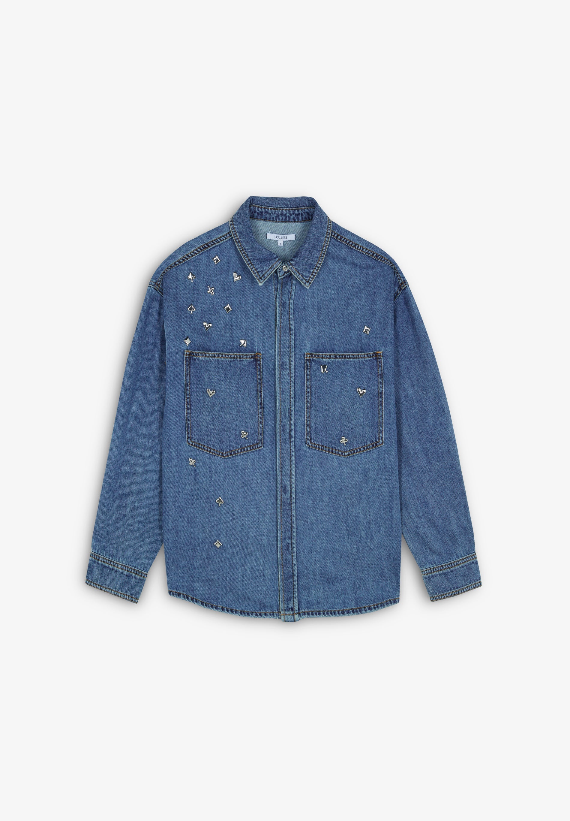 CAMISA DENIM TACHUELAS – Scalpers CL