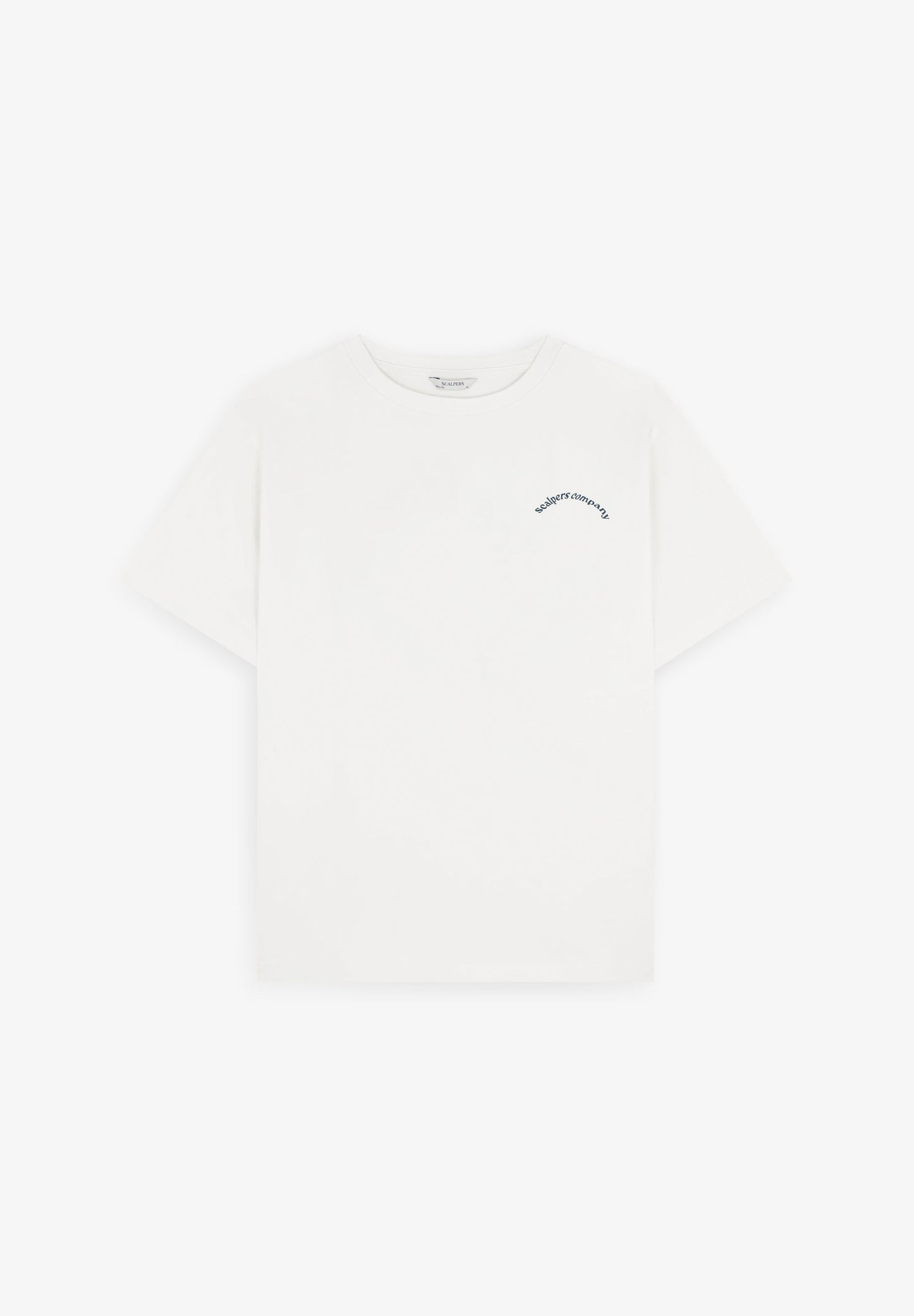 POLERA PRINT LOGO CONTRASTE