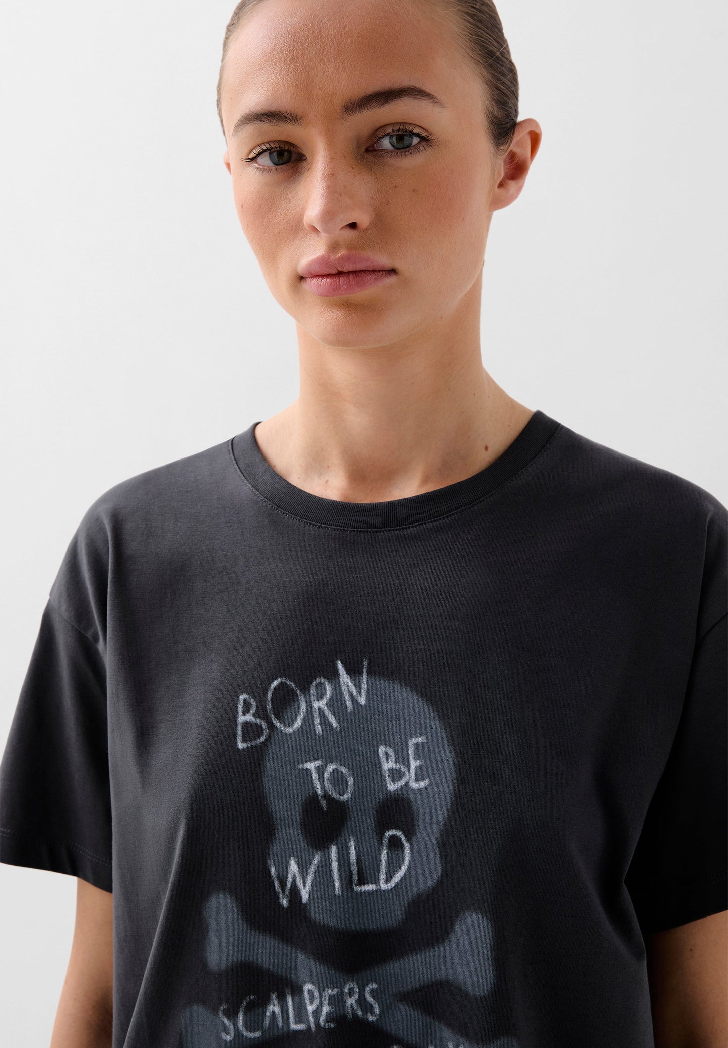 POLERA PRINT CALAVERA