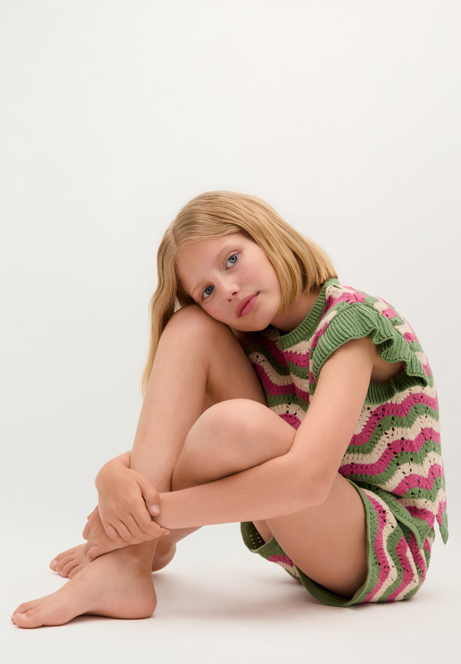 SHORTS PUNTO ONDAS TRICOLOR