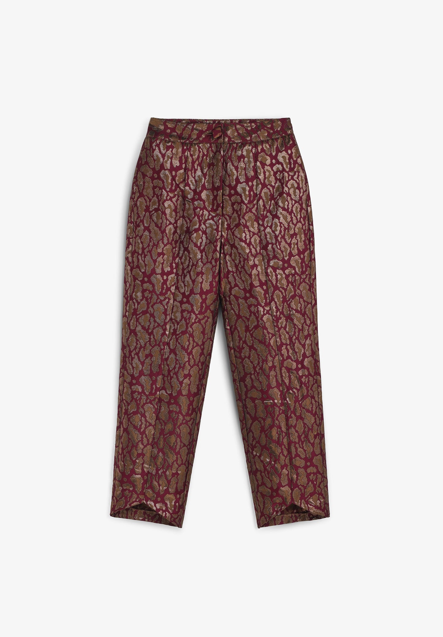 PANTALÓN ANIMAL PRINT METALIZADO