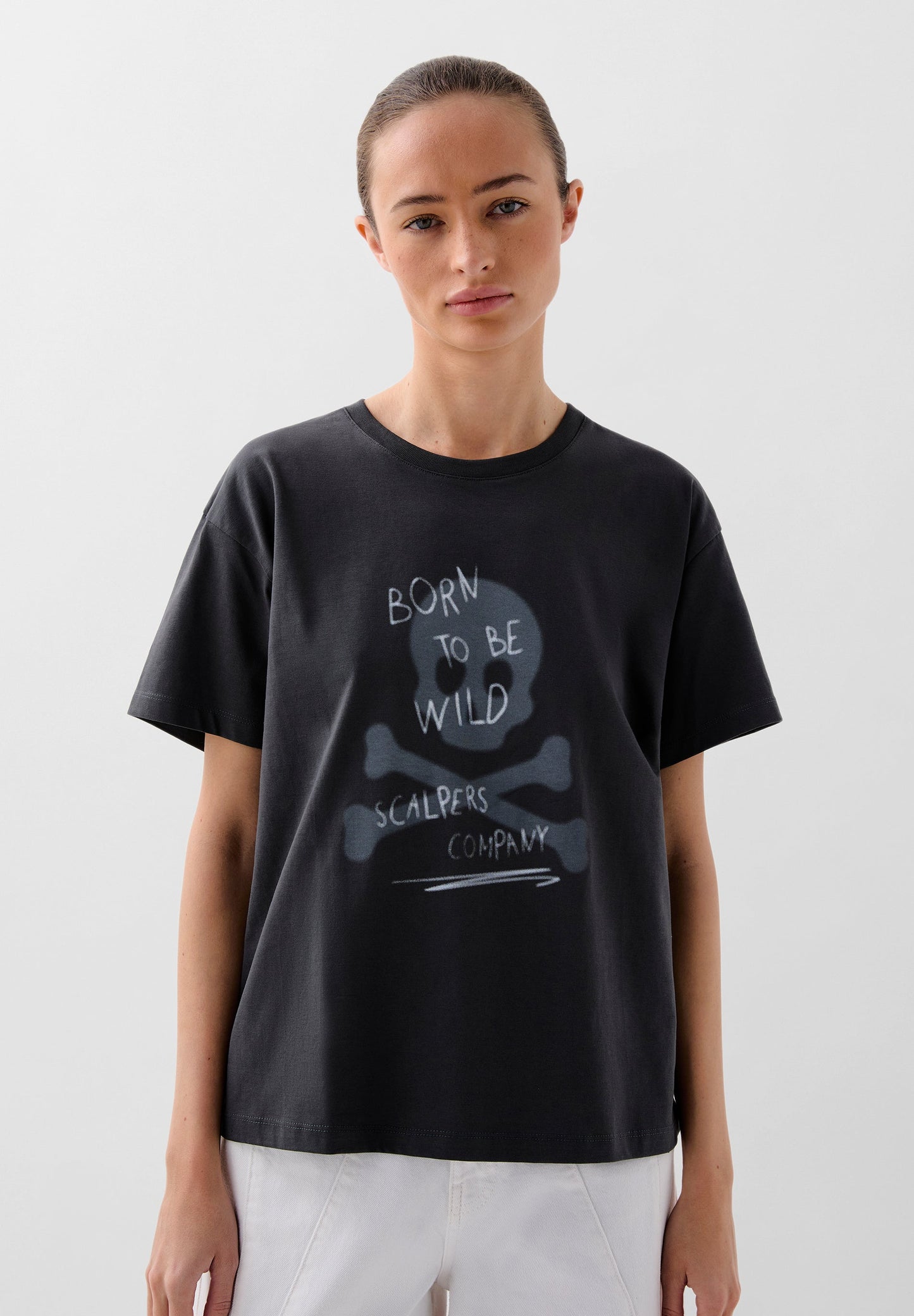 POLERA PRINT CALAVERA