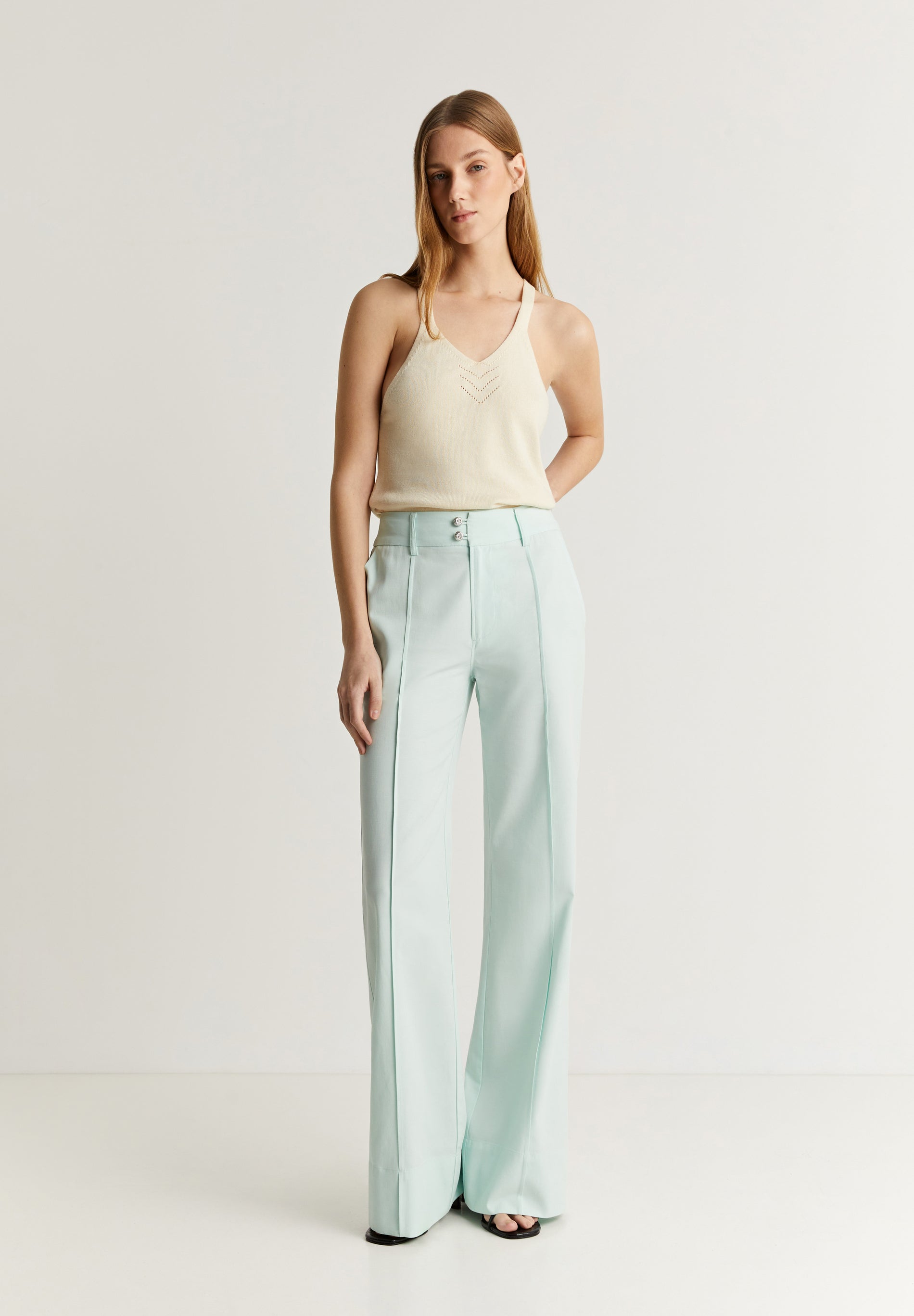 PANTALÓN WIDE LEG BOTONES