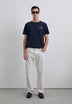 POLERA PRINT LOGO CONTRASTE