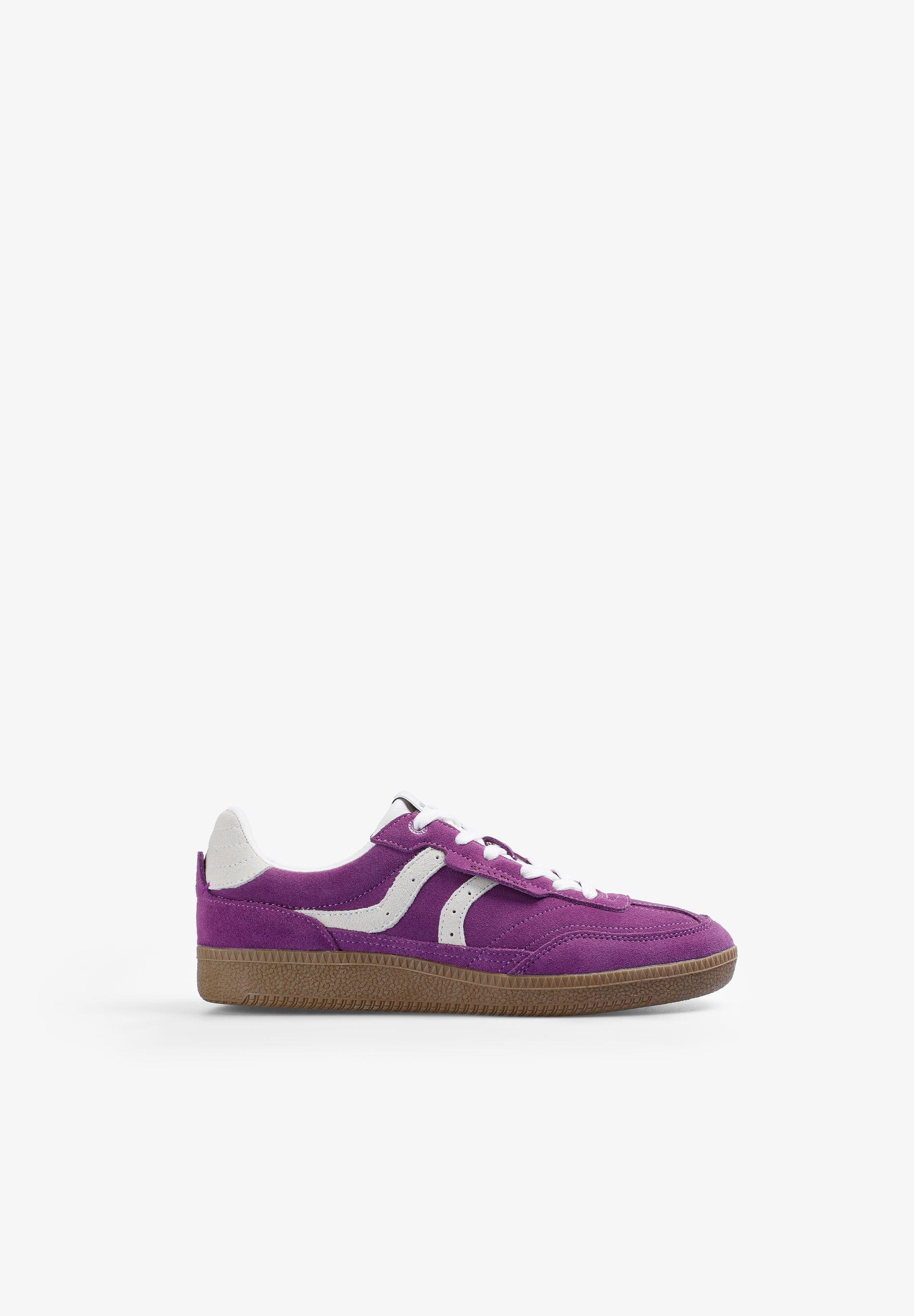 SNEAKERS BICOLOR PIEL