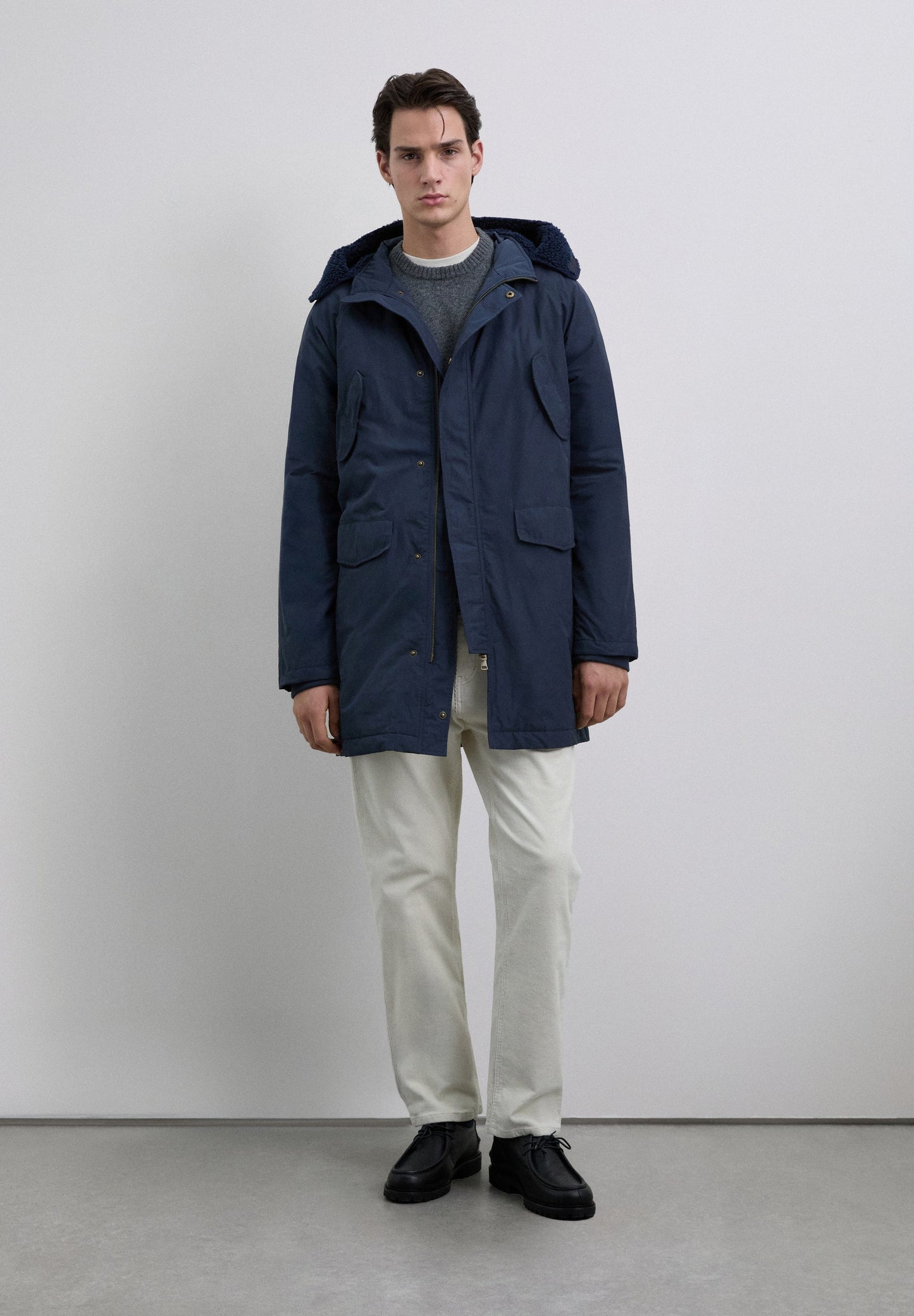 PARKA IMPERMEABLE LOGO