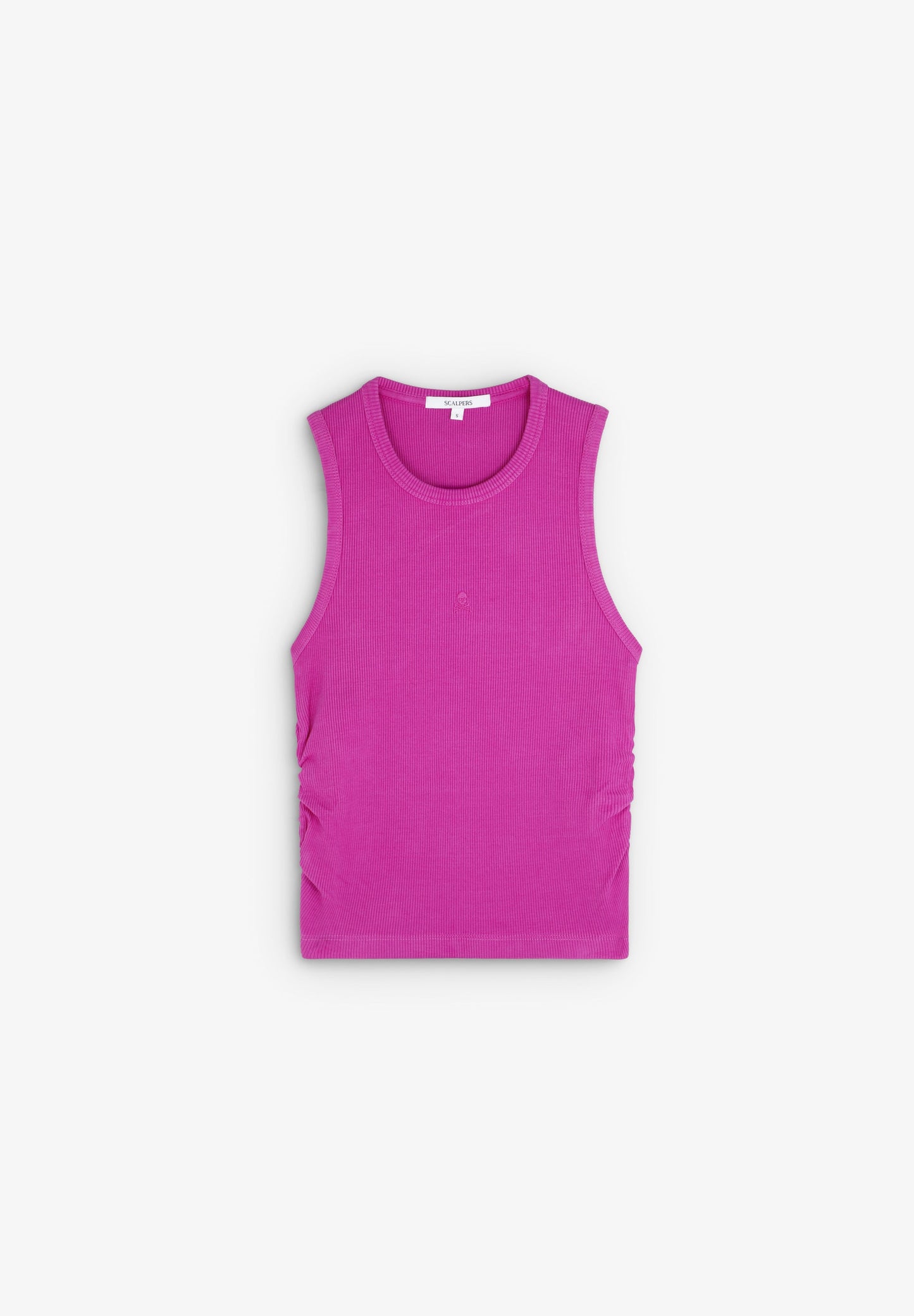 TANK TOP FRUNCES LATERALES