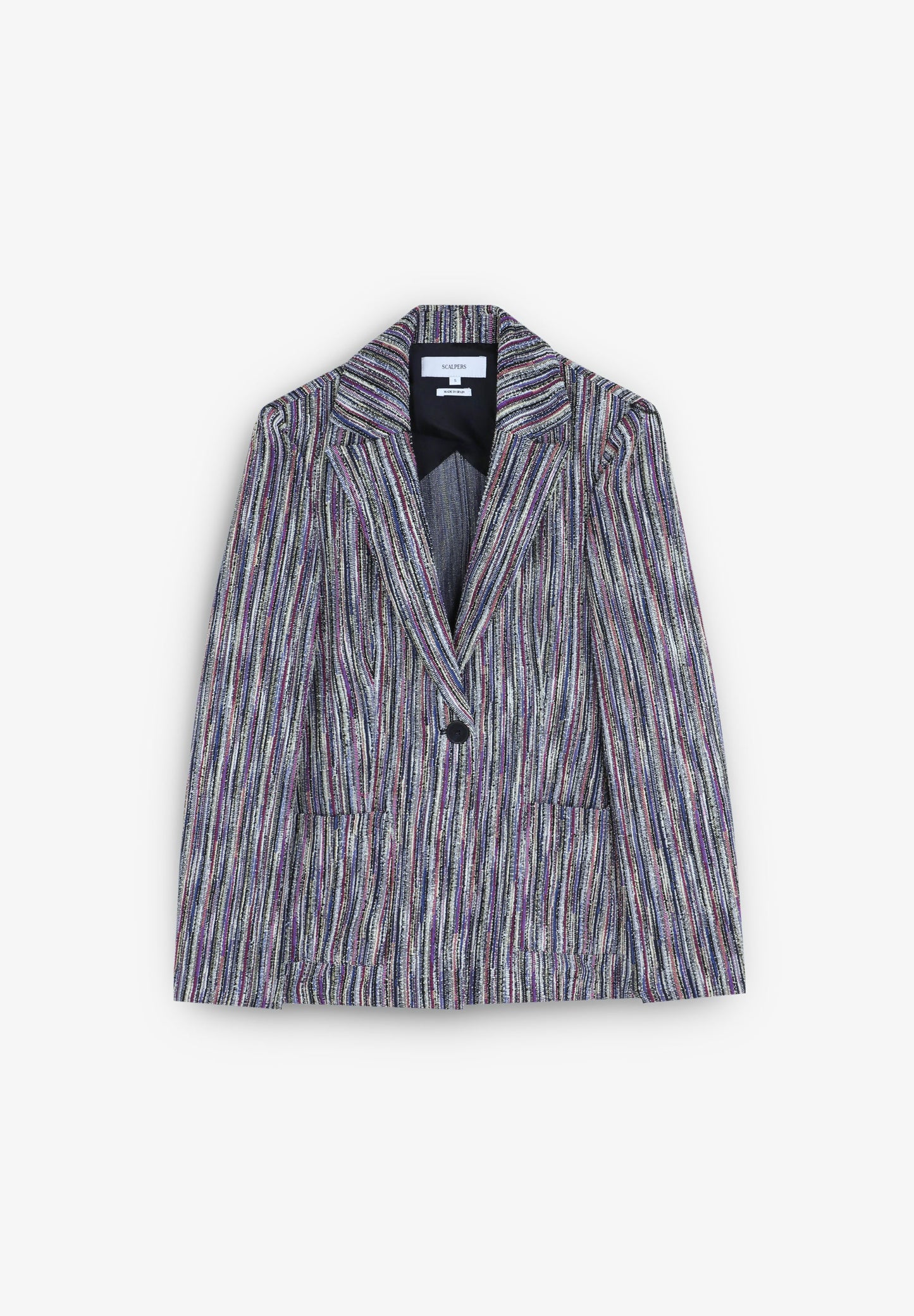 BLAZER PUNTO ESTAMPADA