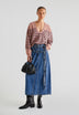 SWEATER RAYAS ESCOTE CUADRADO