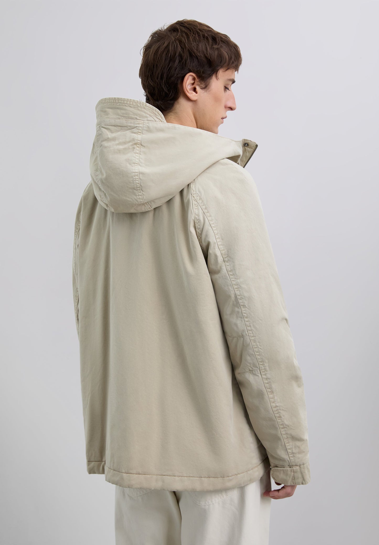 PARKA CAPUCHA ALGODÓN
