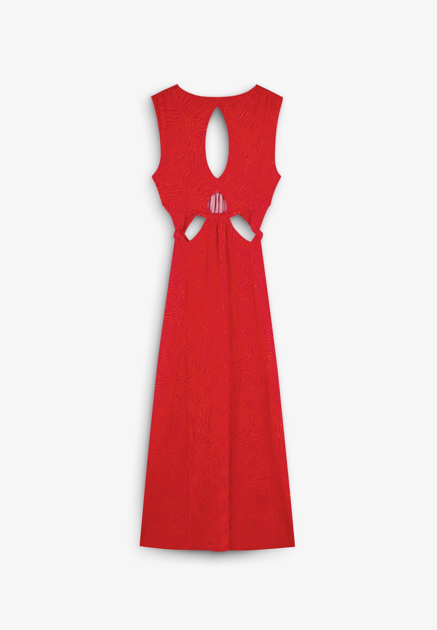 VESTIDO ABERTURAS DETALLE NUDO