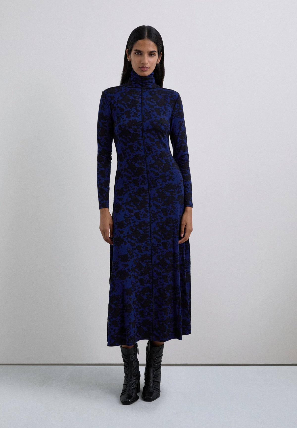 VESTIDO MIDI ANIMAL PRINT