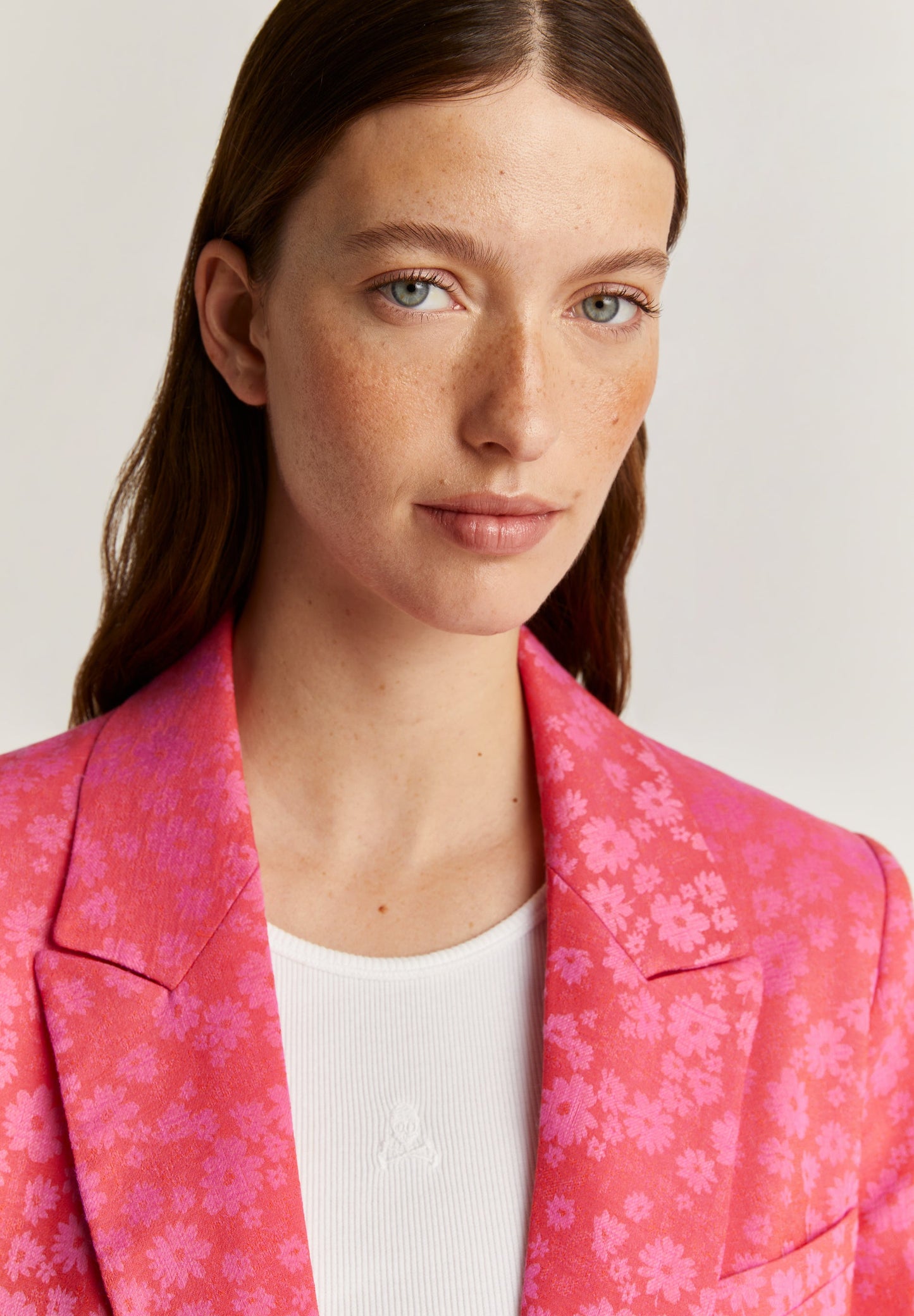 BLAZER JACQUARD FLORES