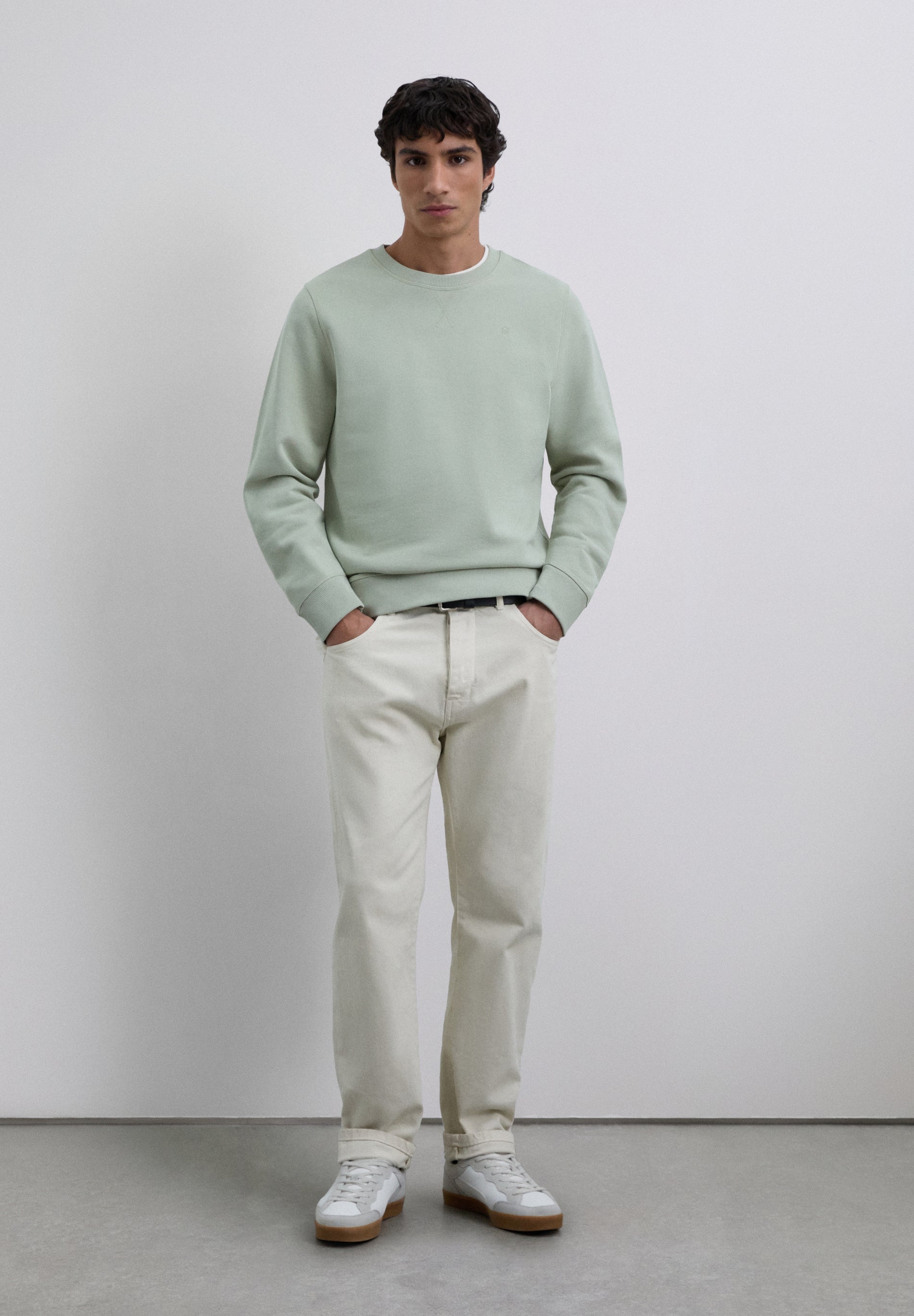 POLERÓN BORDADA ALGODÓN