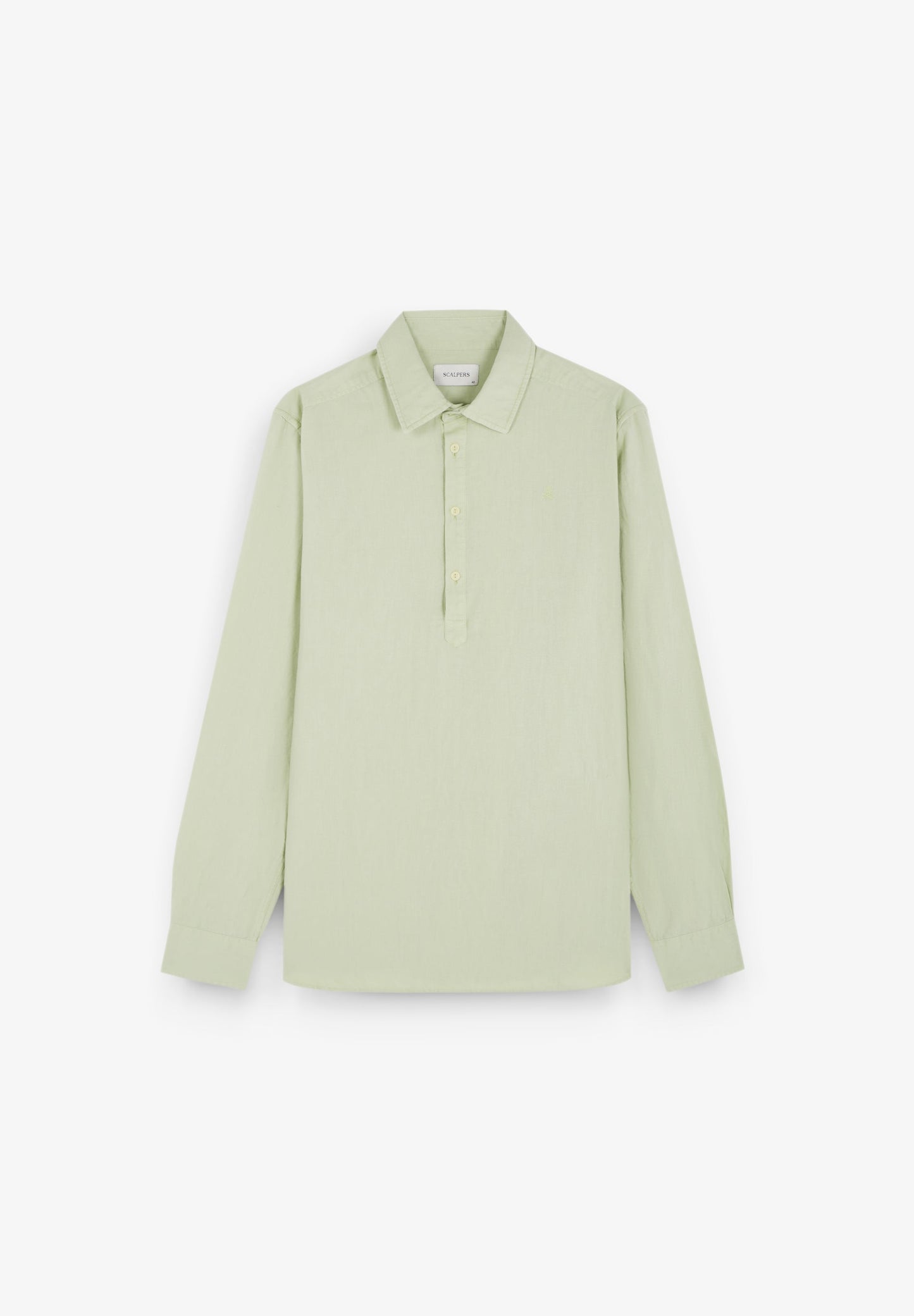 LINEN BLEND POLERA SHIRT