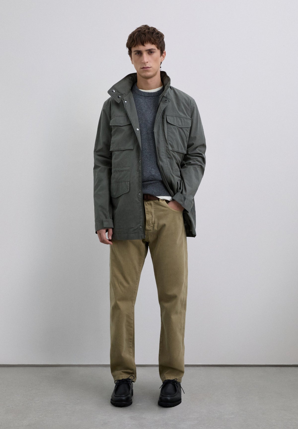 PARKA MILITAR LOGO