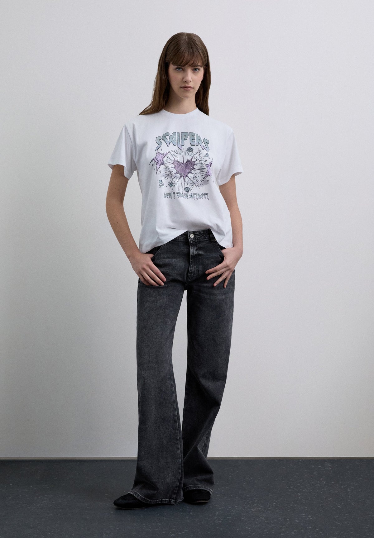 POLERA ALGODÓN PRINT FRONTAL