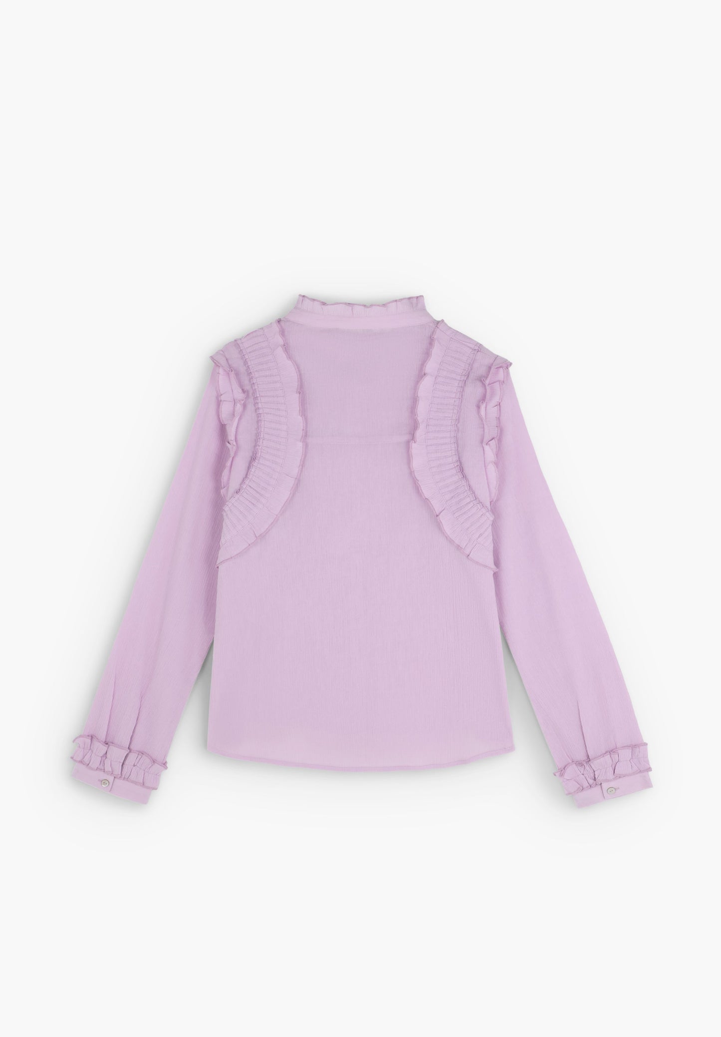 CAMISA DETALLES FRUNCES PLISADOS