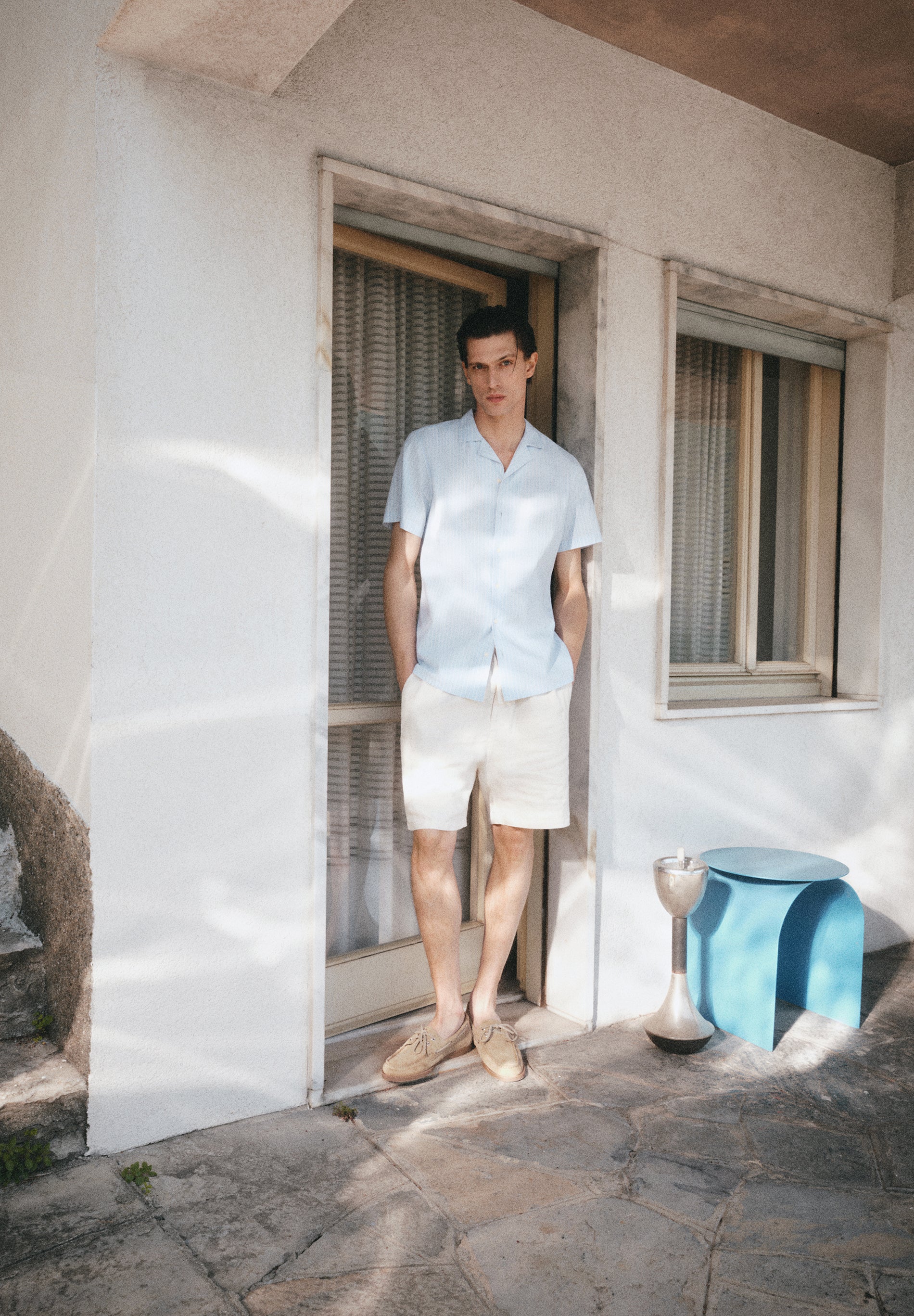 BERMUDAS 100% LINO