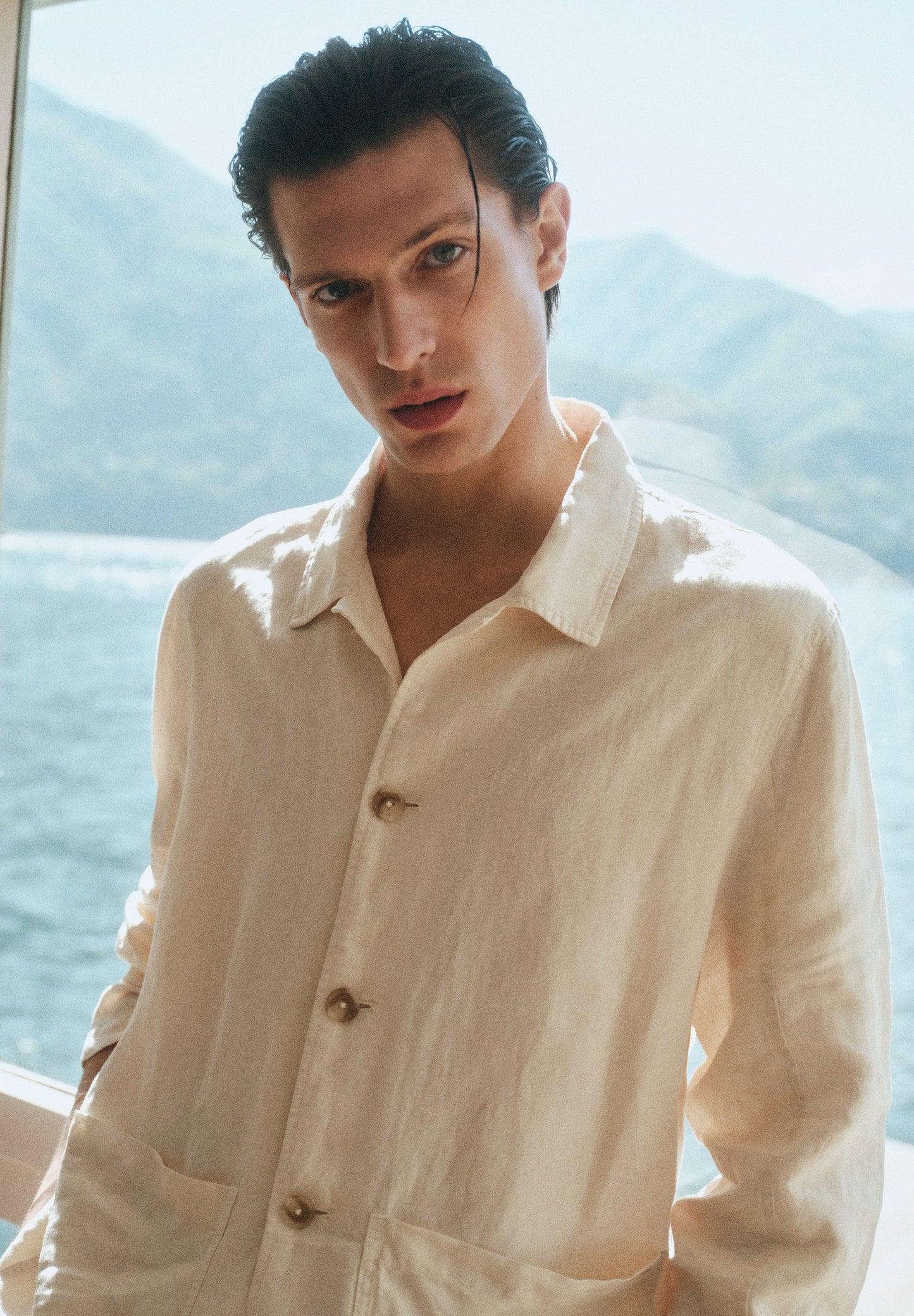 SOBRECAMISA 100% LINO