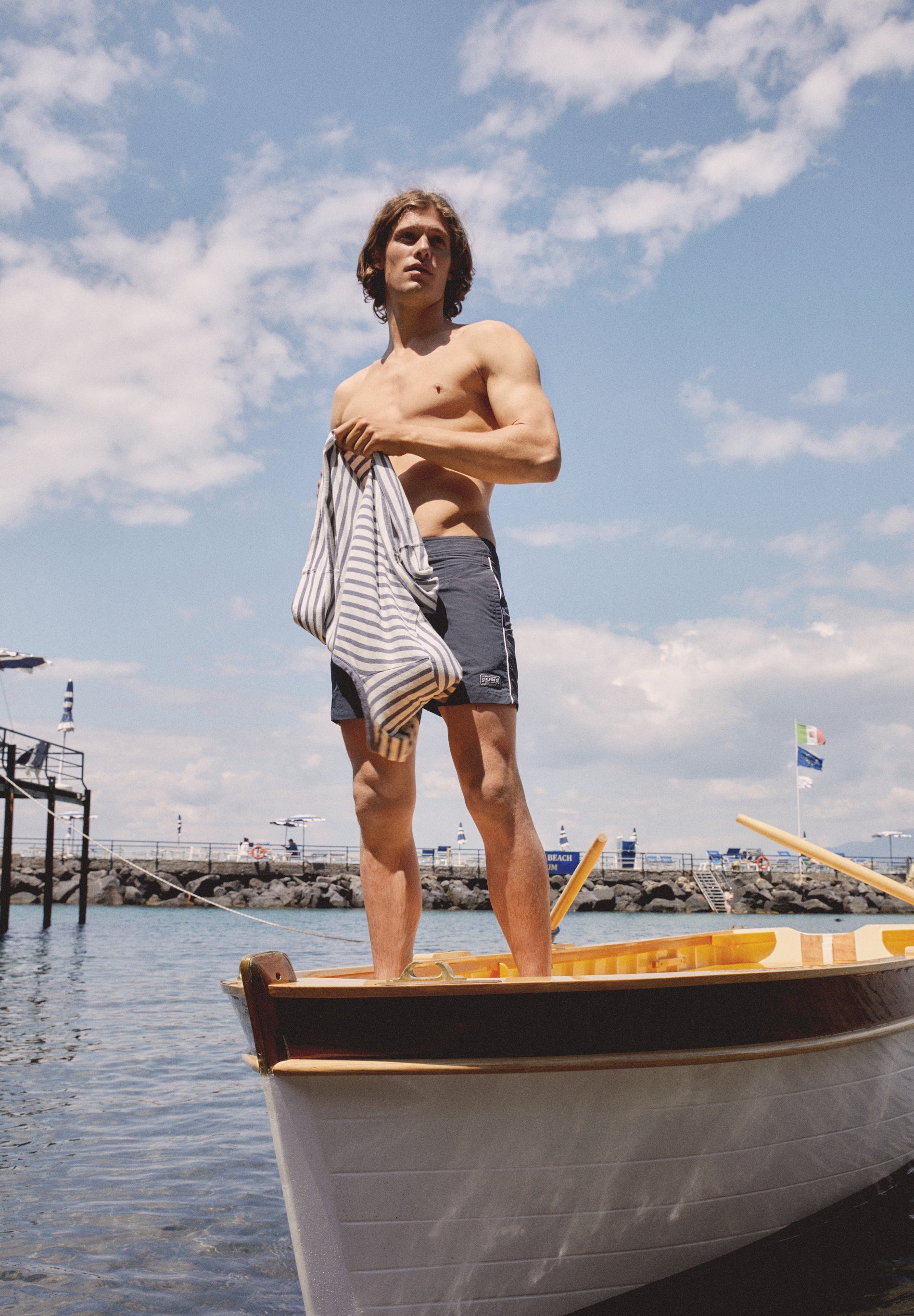 CAMISETA RAYAS ETIQUETA