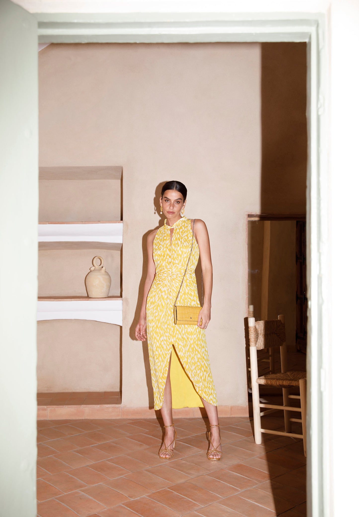 VESTIDO HALTER PRINT