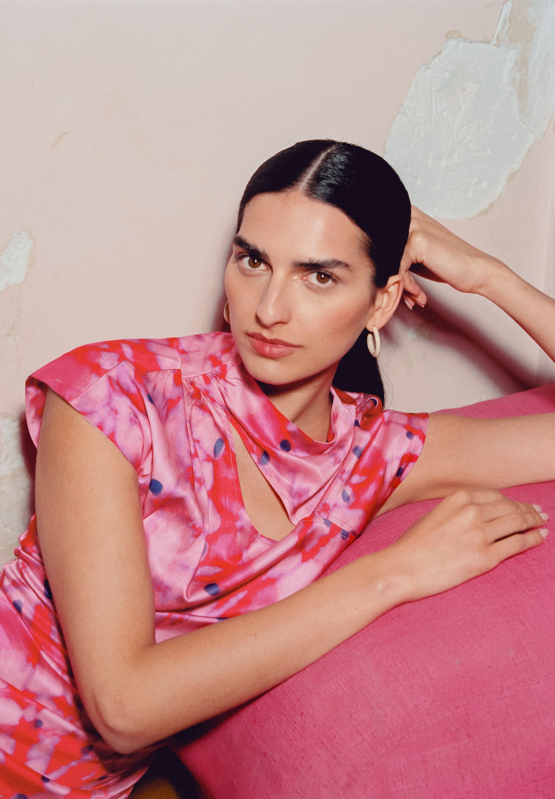 VESTIDO TIE DYE ABERTURAS