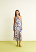 VESTIDO MIDI ASIMÉTRICO PRINT