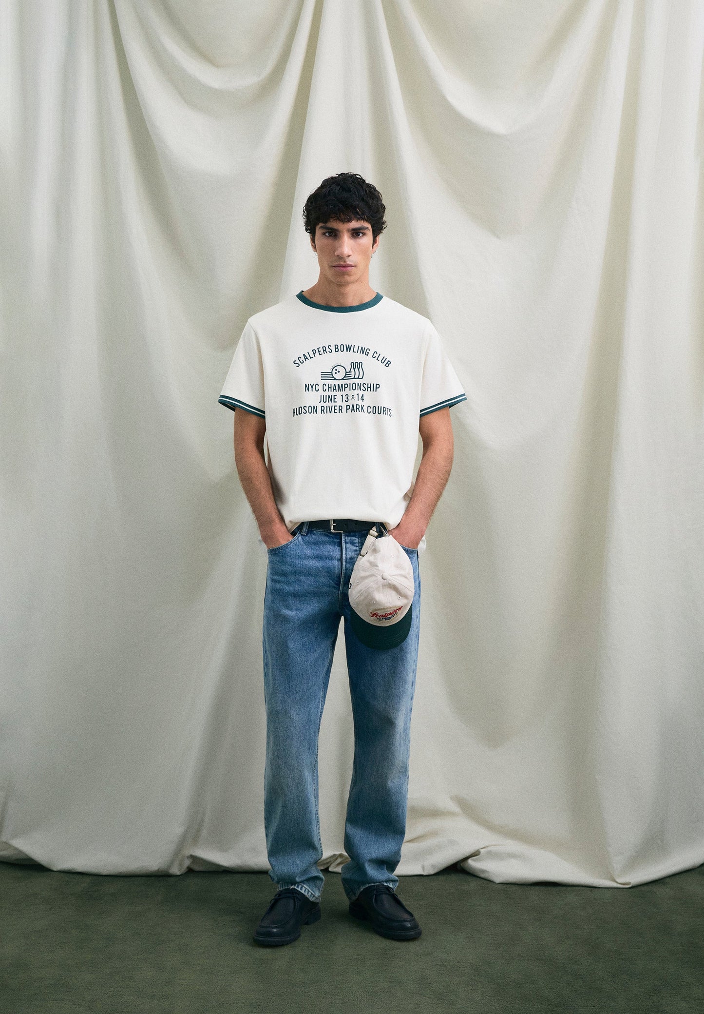 CAMISETA PRINT CONTRASTE - Scalpers