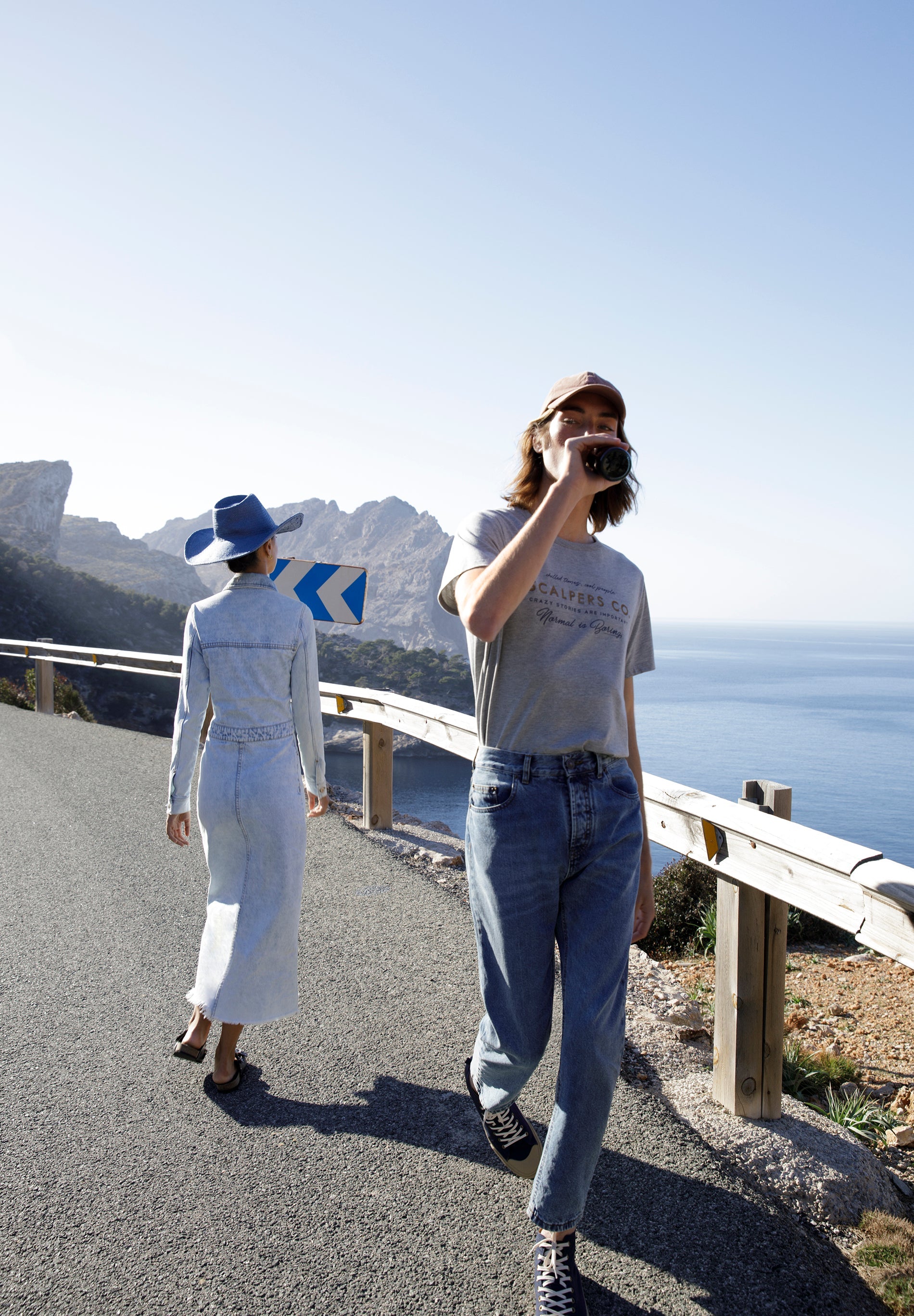 JEANS CROPPED LAVADOS