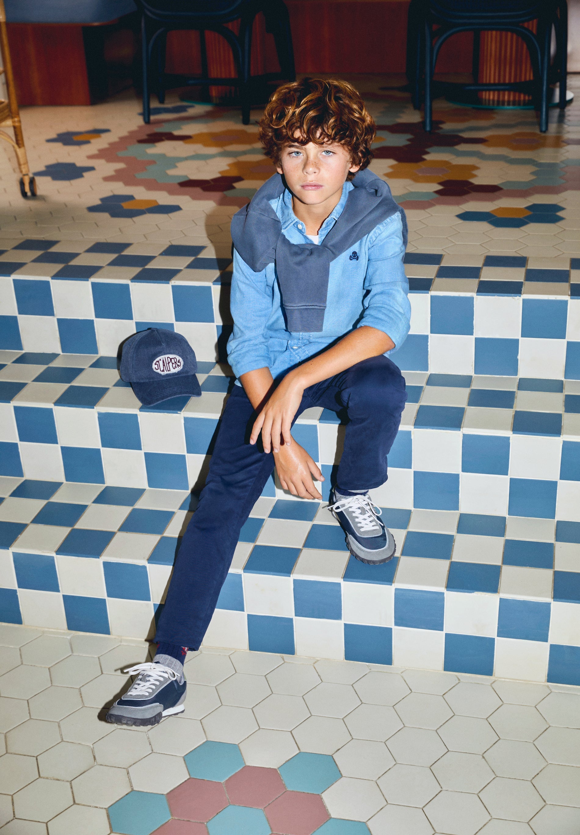 SNEAKERS BAJAS PRINT CALAVERA