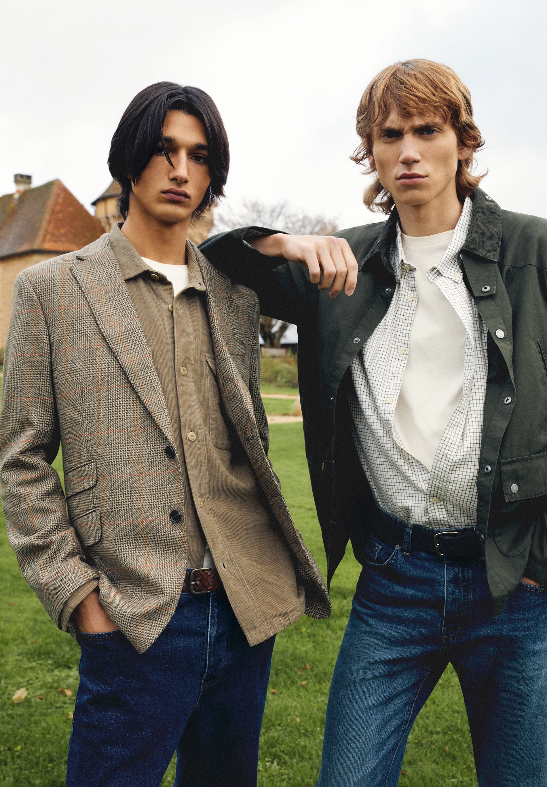 CAMISA CUADROS CALAVERA CONTRASTE