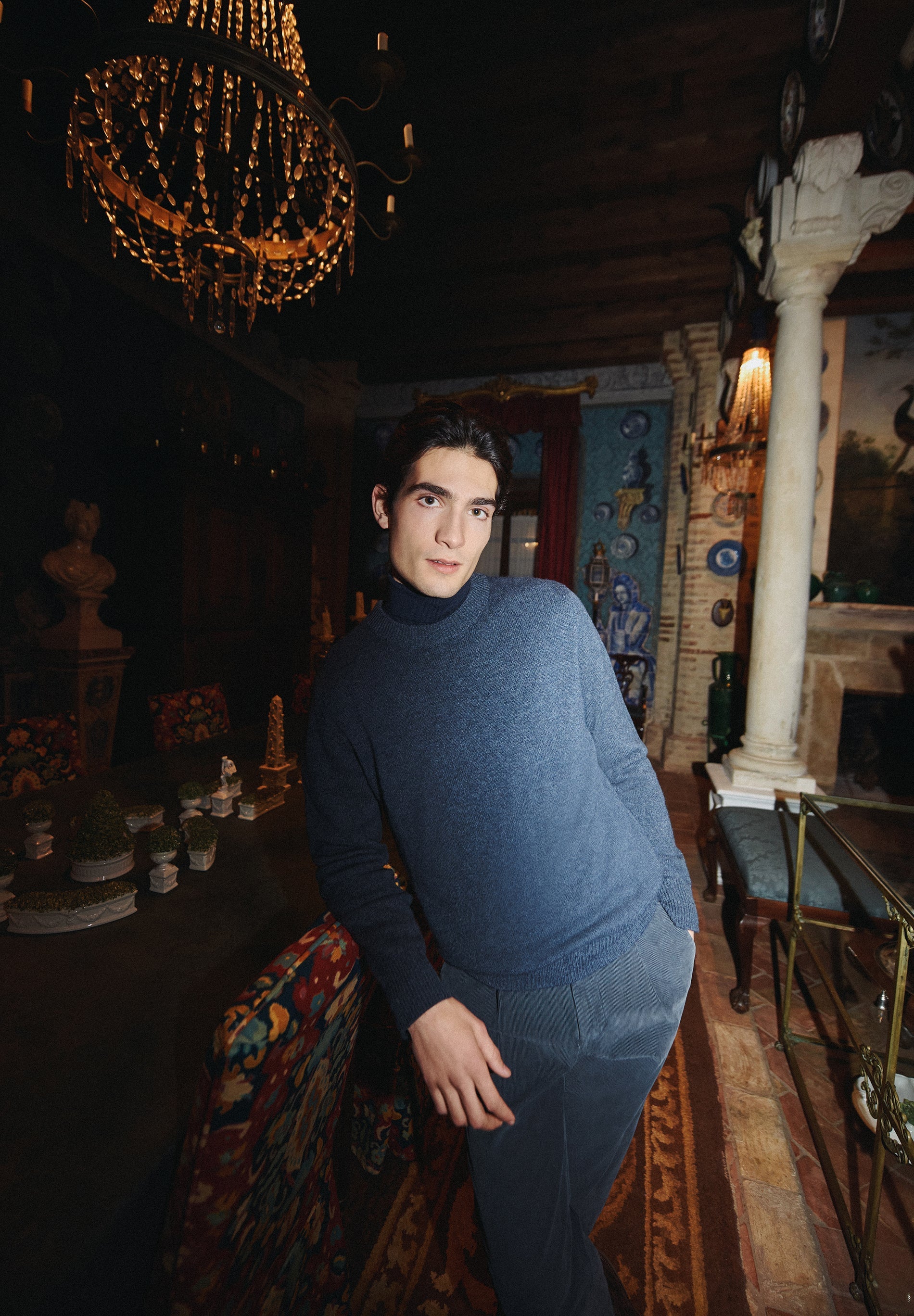 PANTALÓN PANA PINZAS