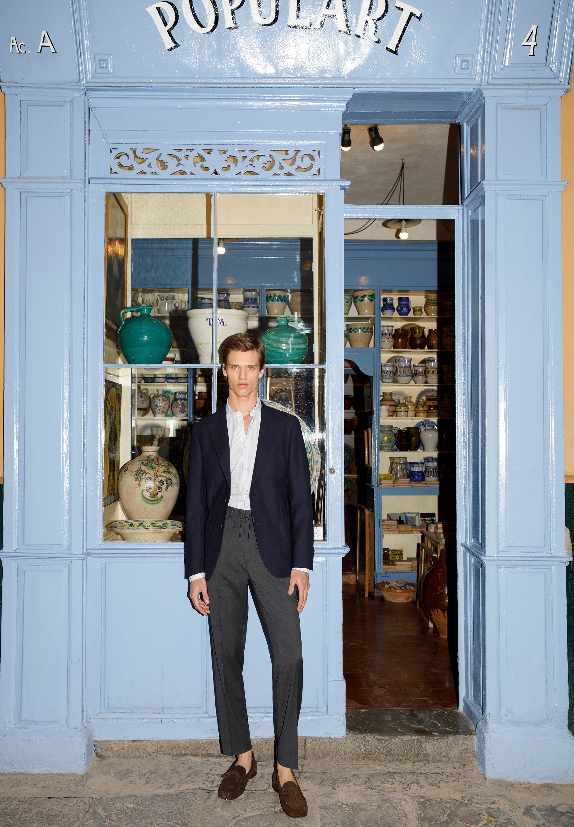 PANTALÓN PINZAS CORDÓN