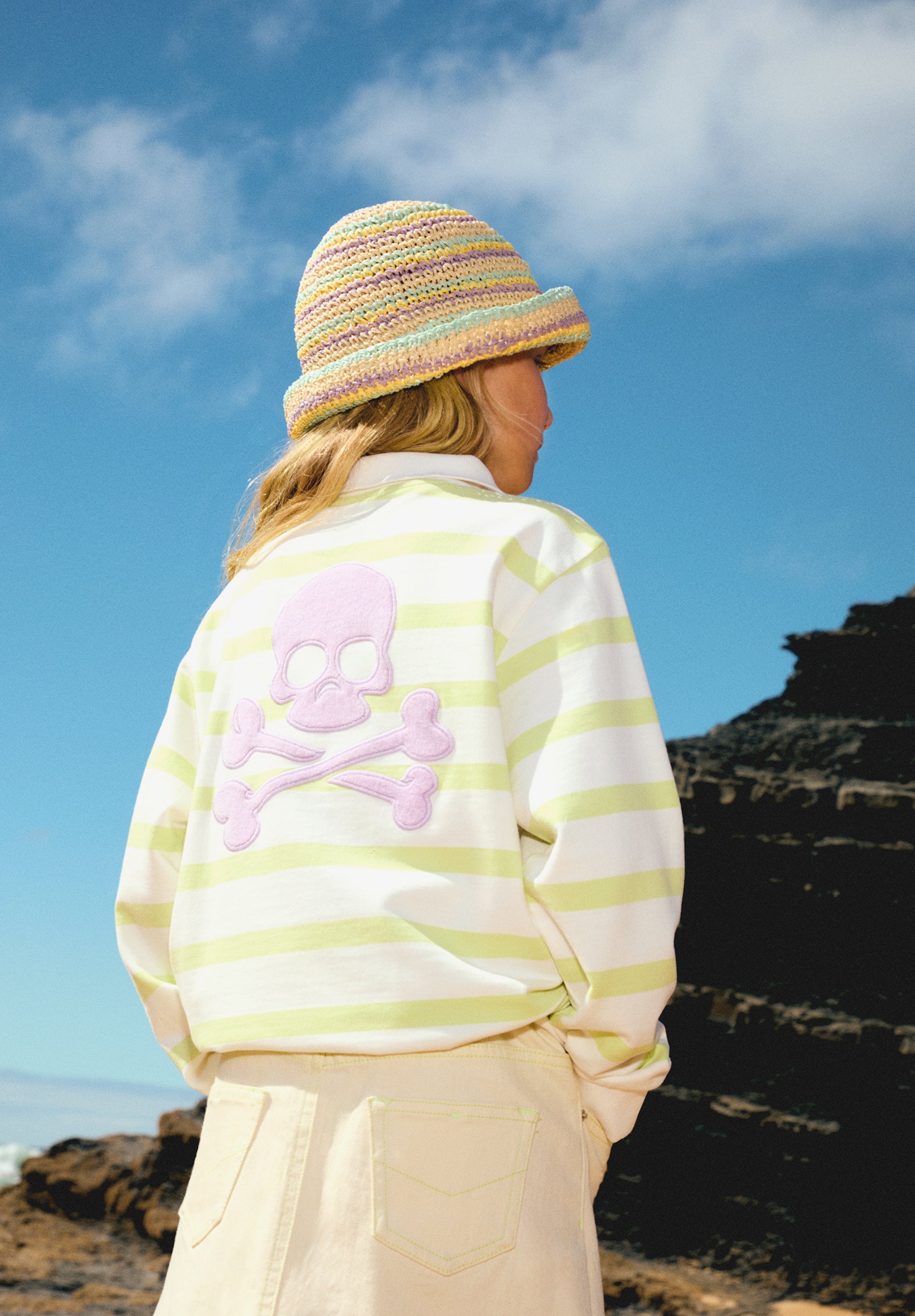 SUDADERA RAYAS DETALLE CREMALLERA