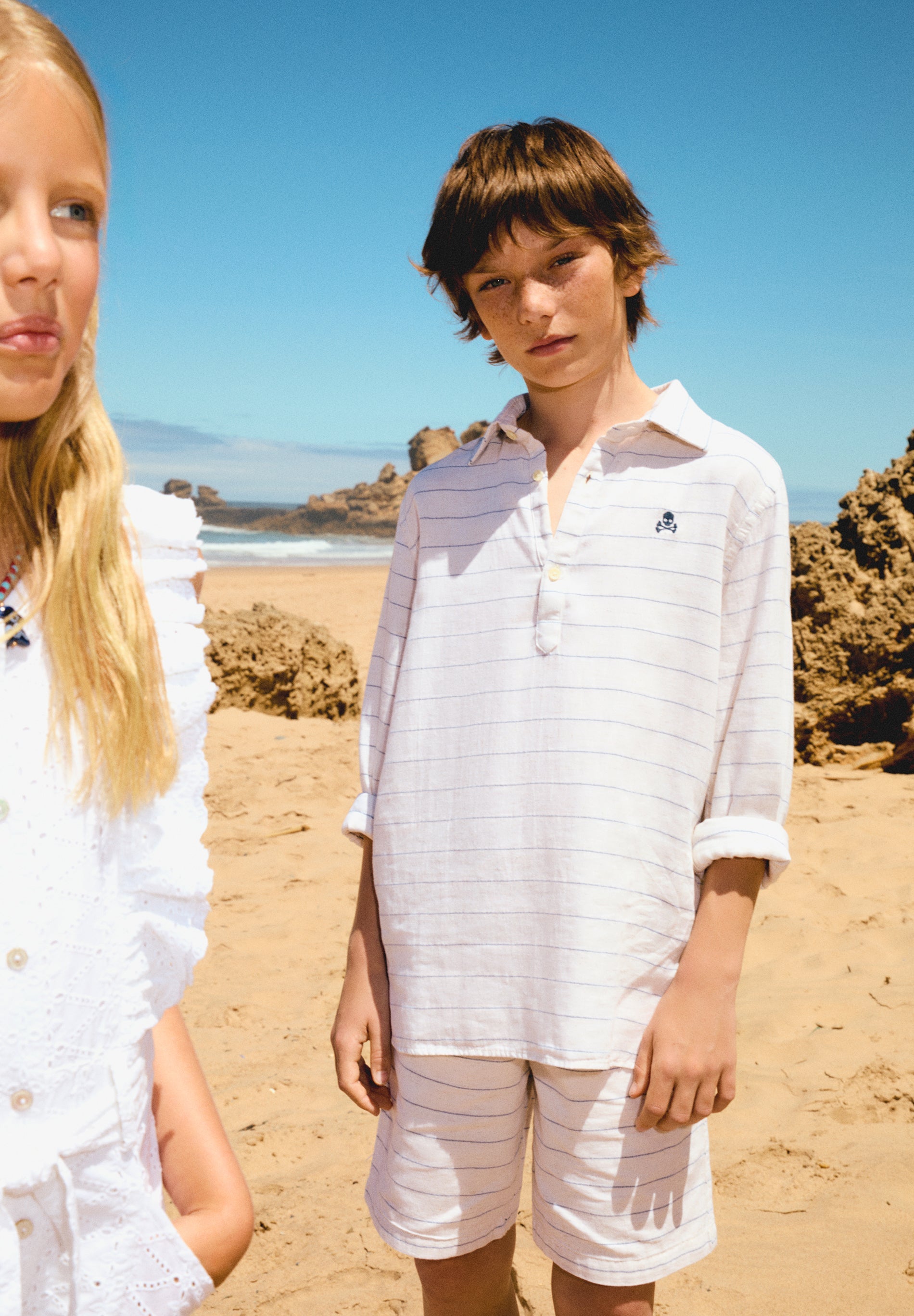 CAMISA POLERA RAYAS FINAS