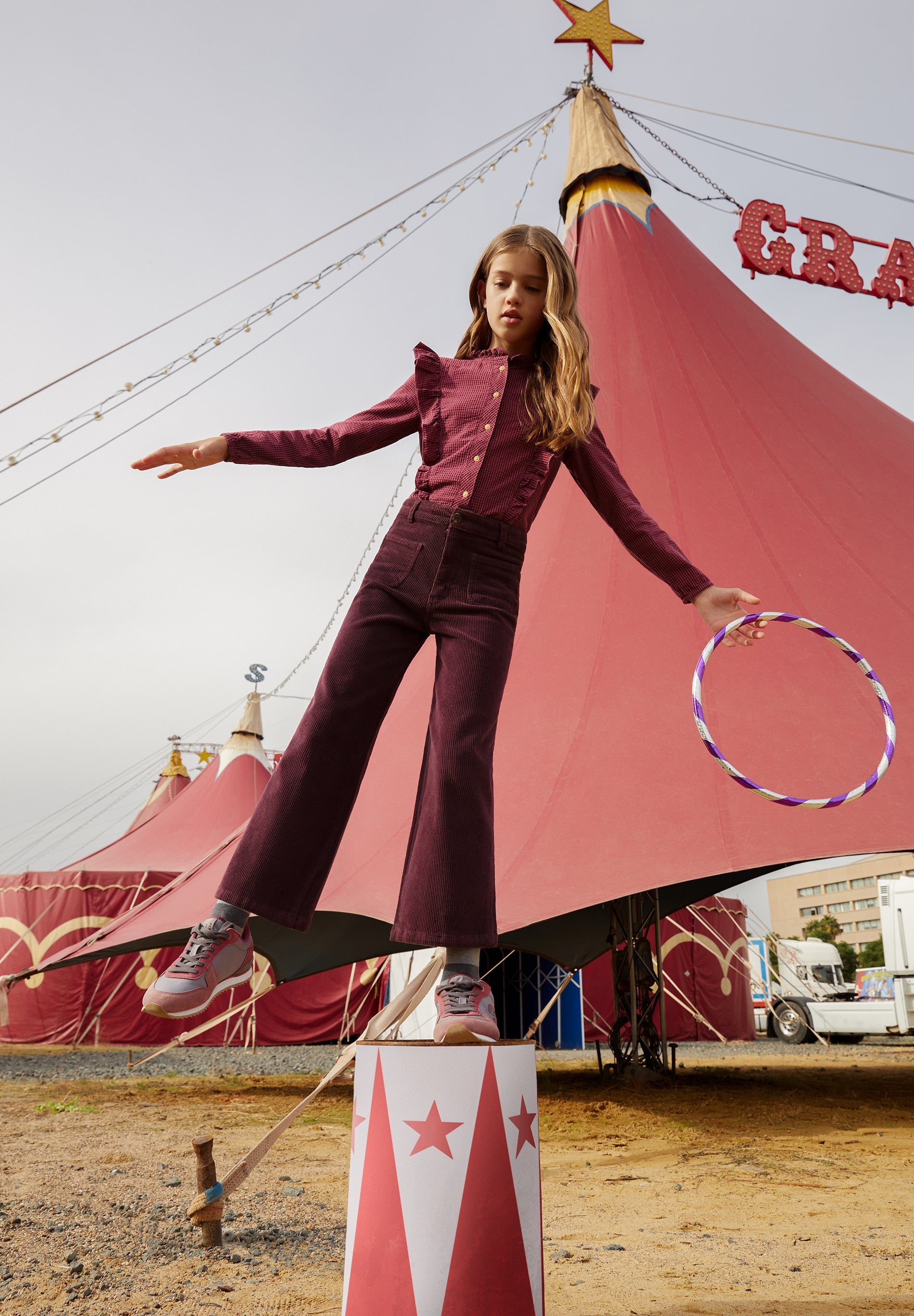 LUCCO CORD PANTS GIRLS