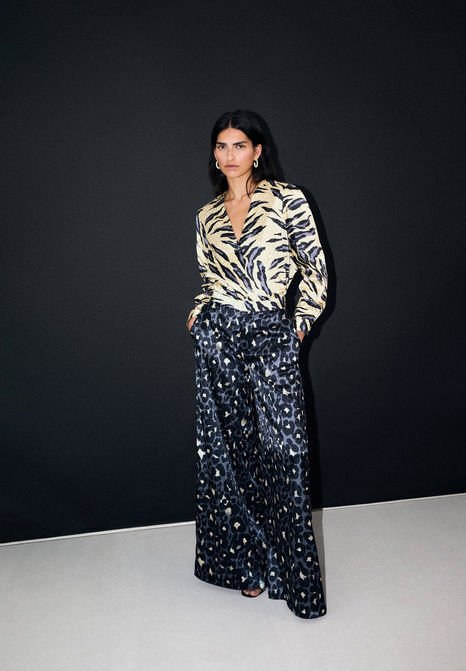 PANTALÓN FLUIDO ANIMAL PRINT