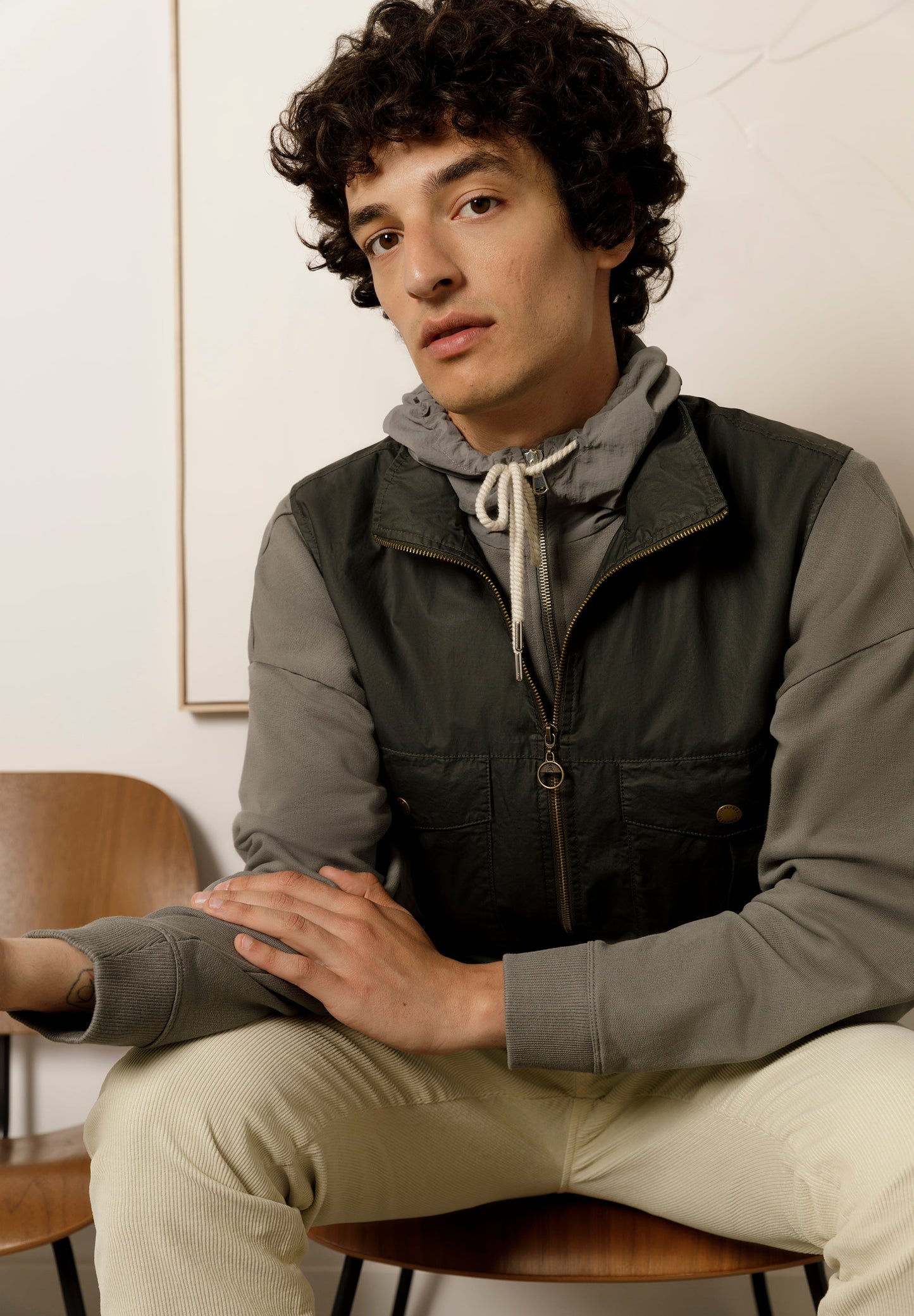 CHALECO ACABADO ENCERADO