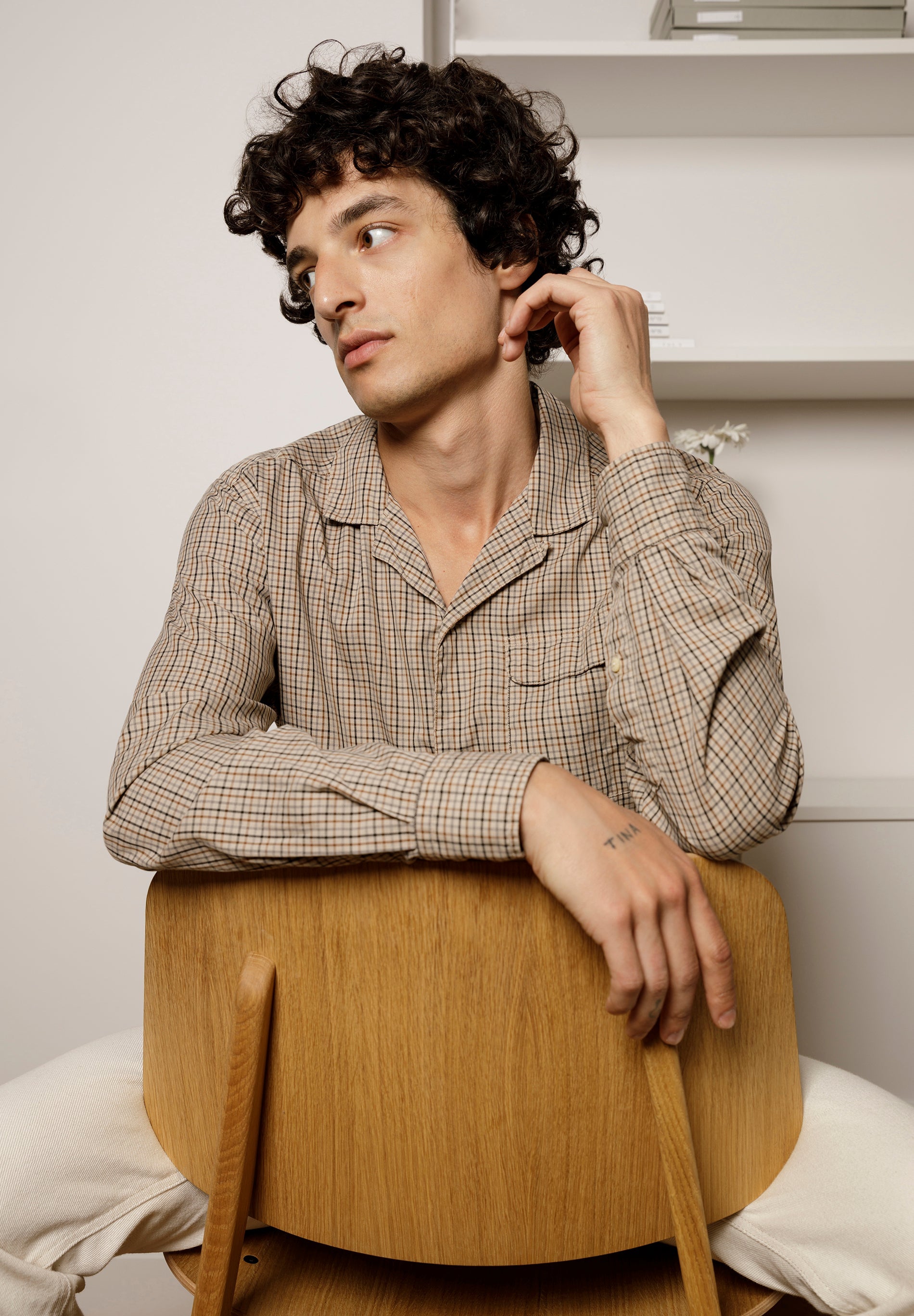 CAMISA CUADROS PIJAMERA