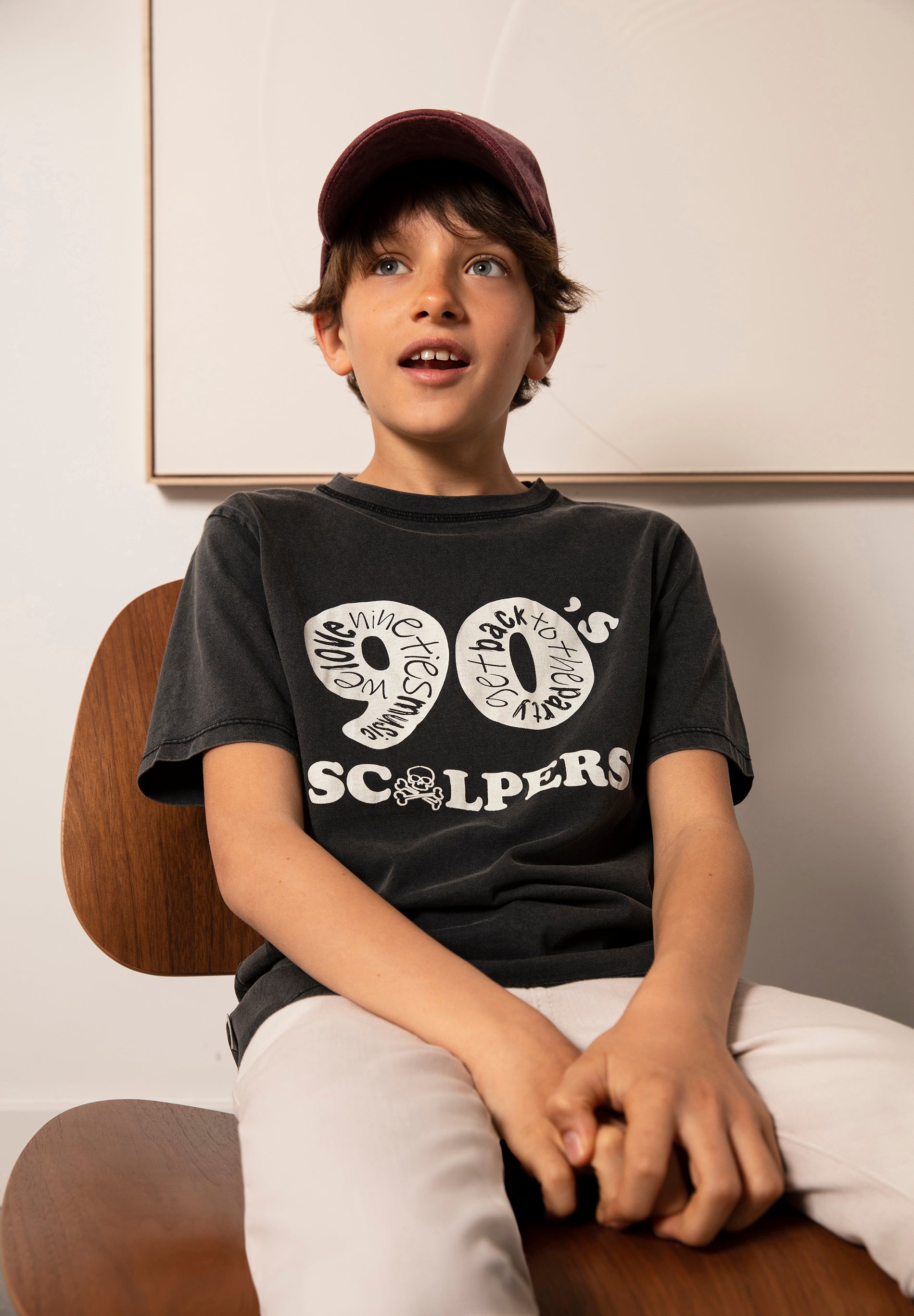 CAMISETA PRINT LOGO 90's