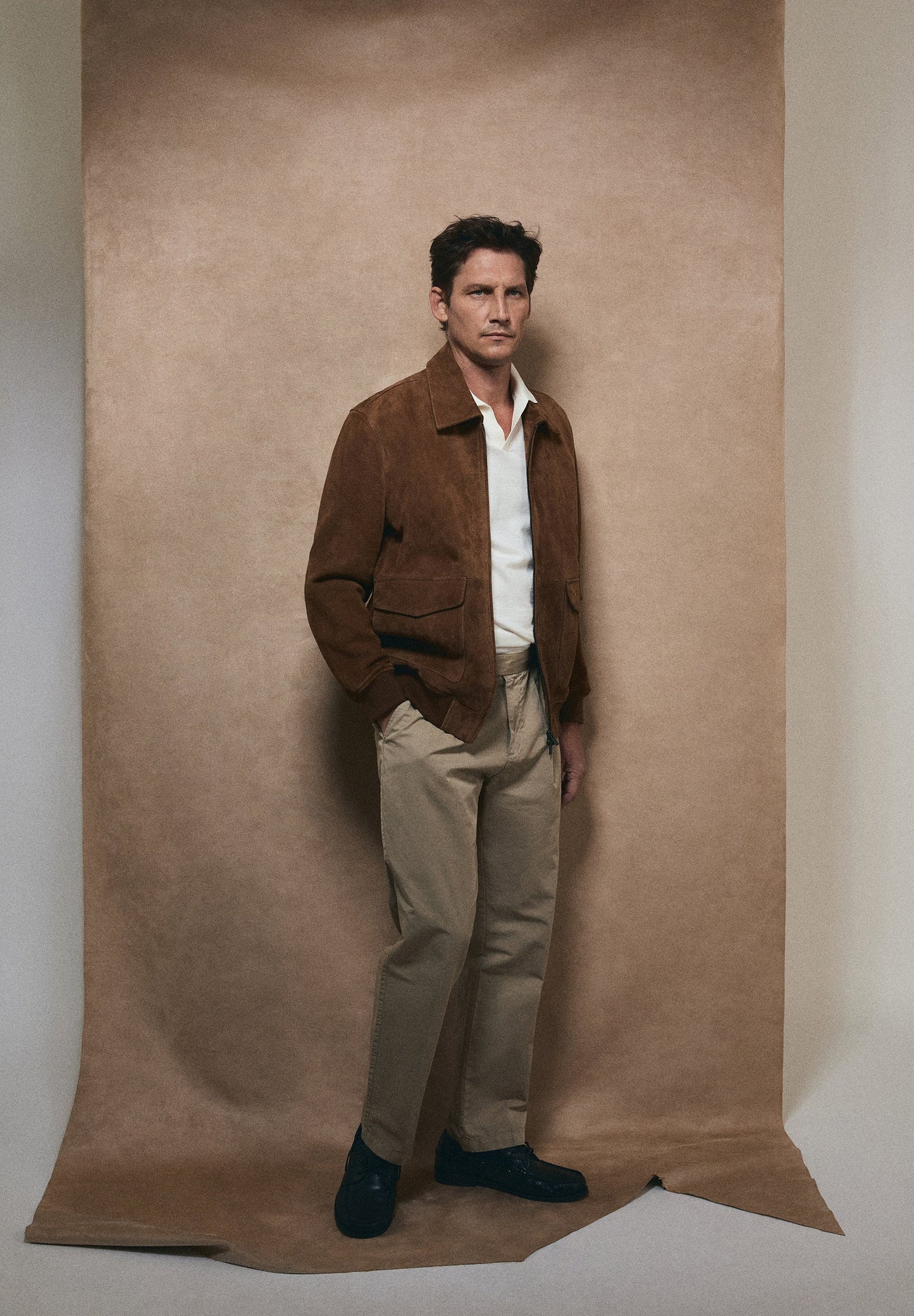 PANTALÓN DE PINZA REGULAR FIT