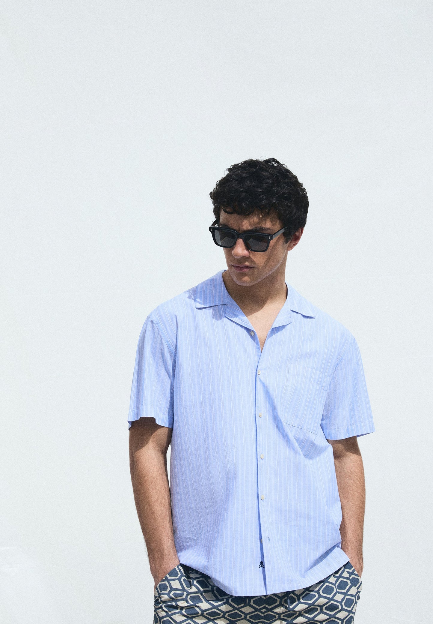 CAMISA MANGA CORTA RAYAS