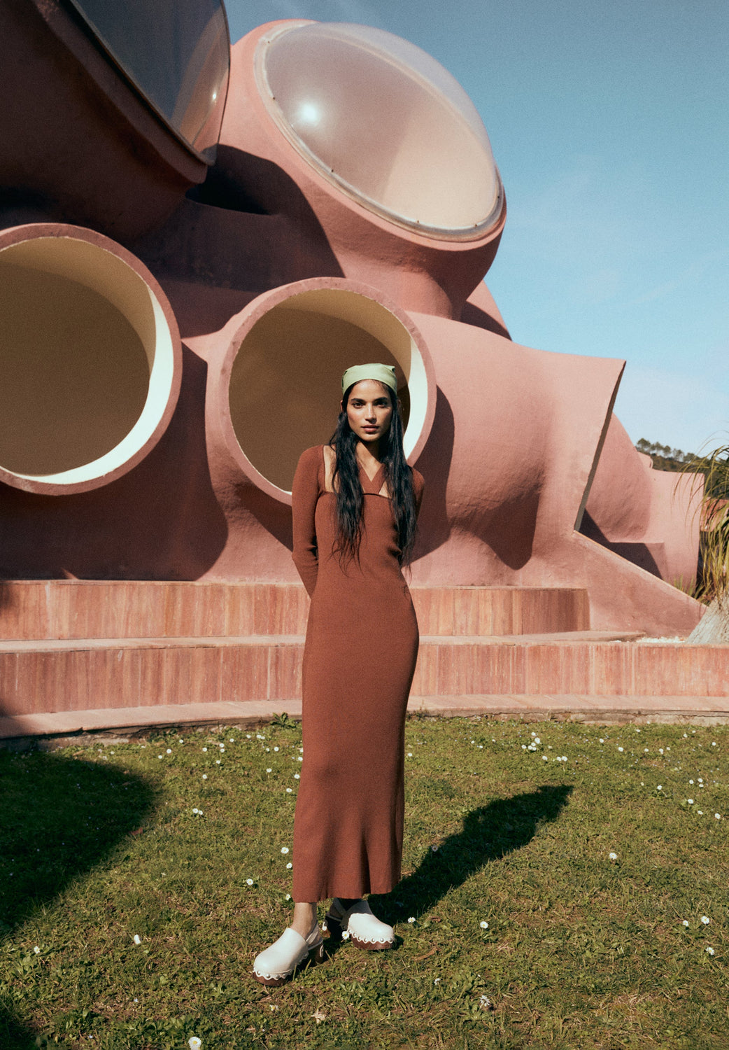 VESTIDO MIDI PUNTO CANALÉ