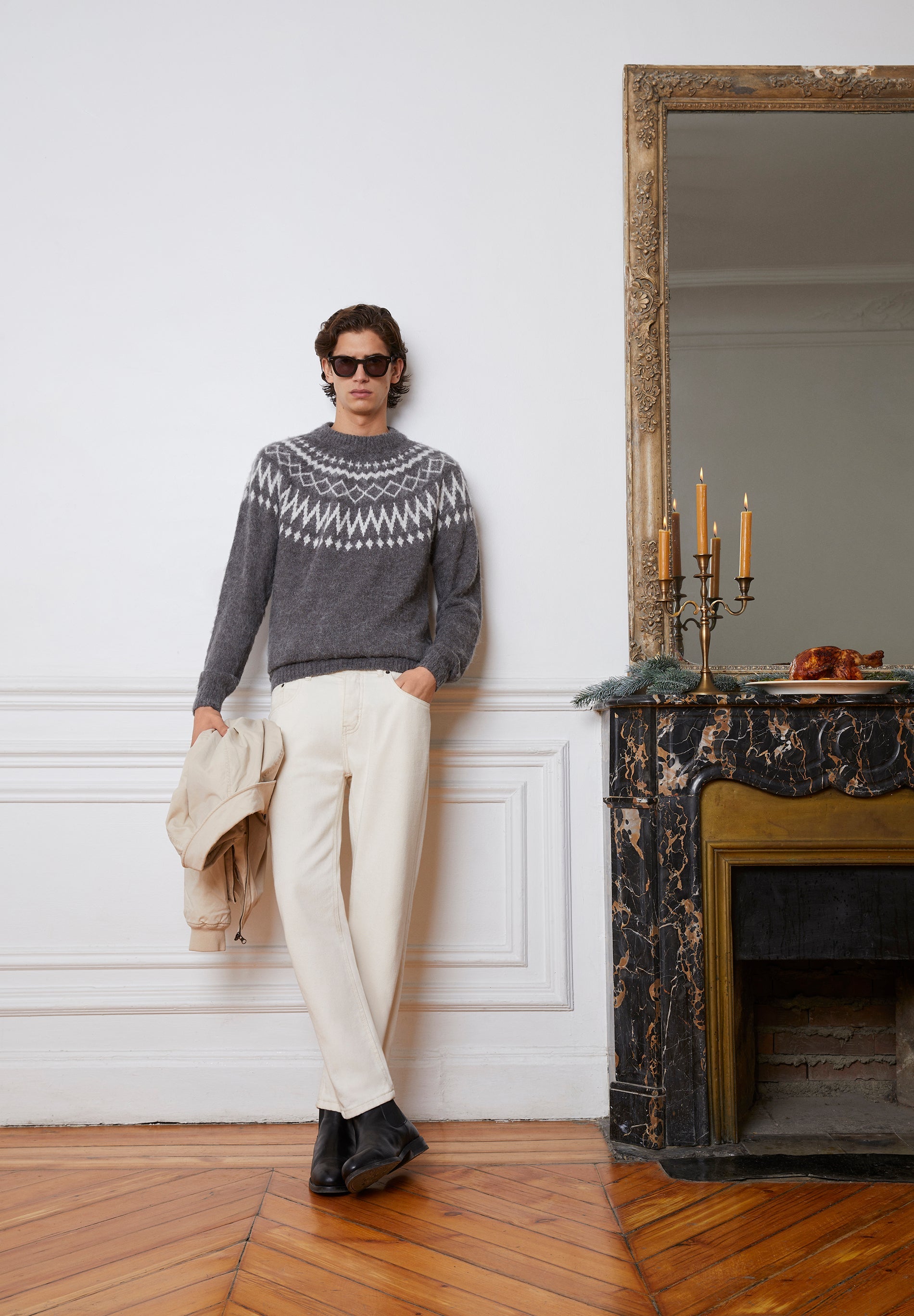 PANTALÓN DENIM CROPPED