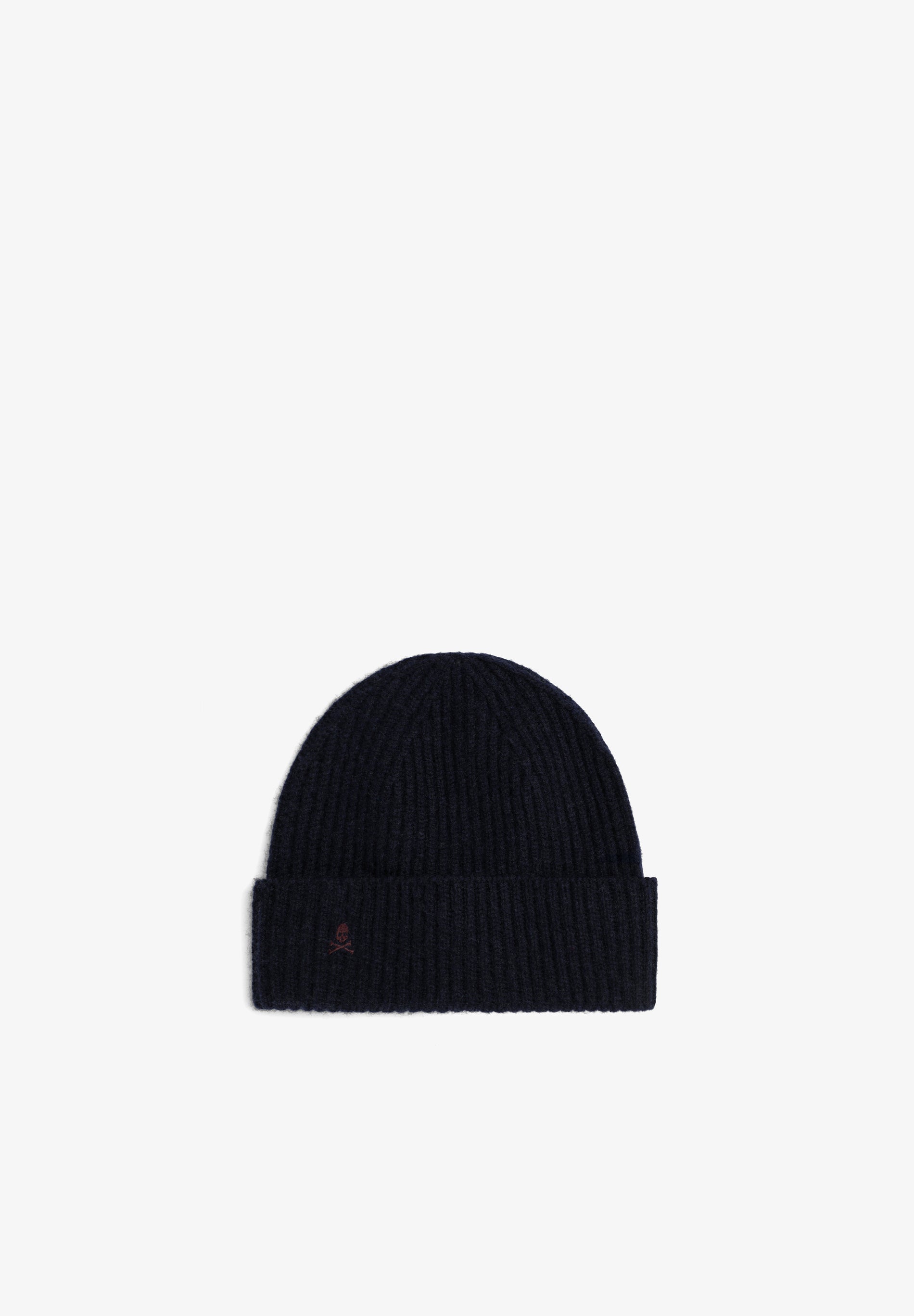 GORRO PUNTO MEZCLA LANA BORDADO