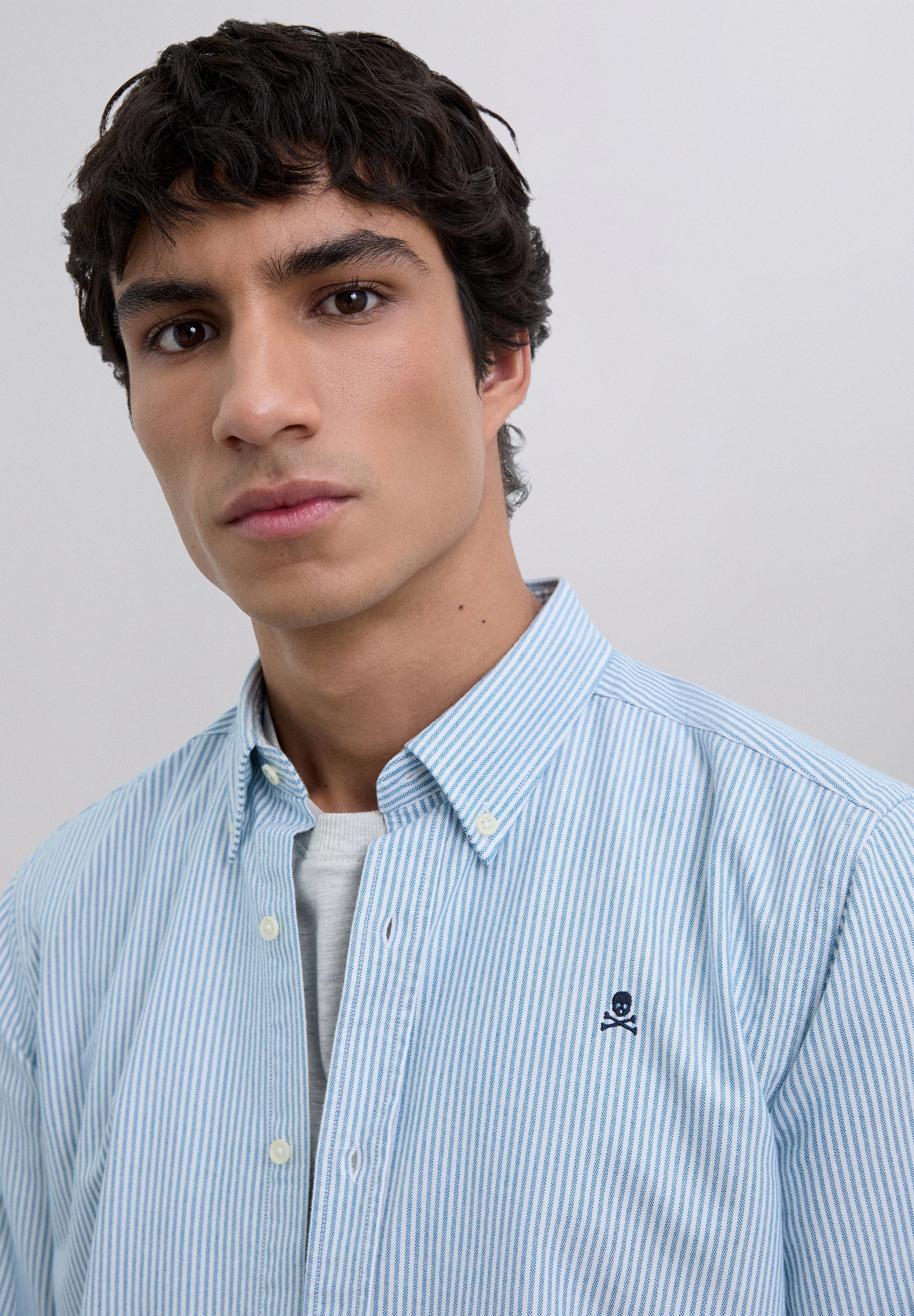CAMISA OXFORD RAYAS