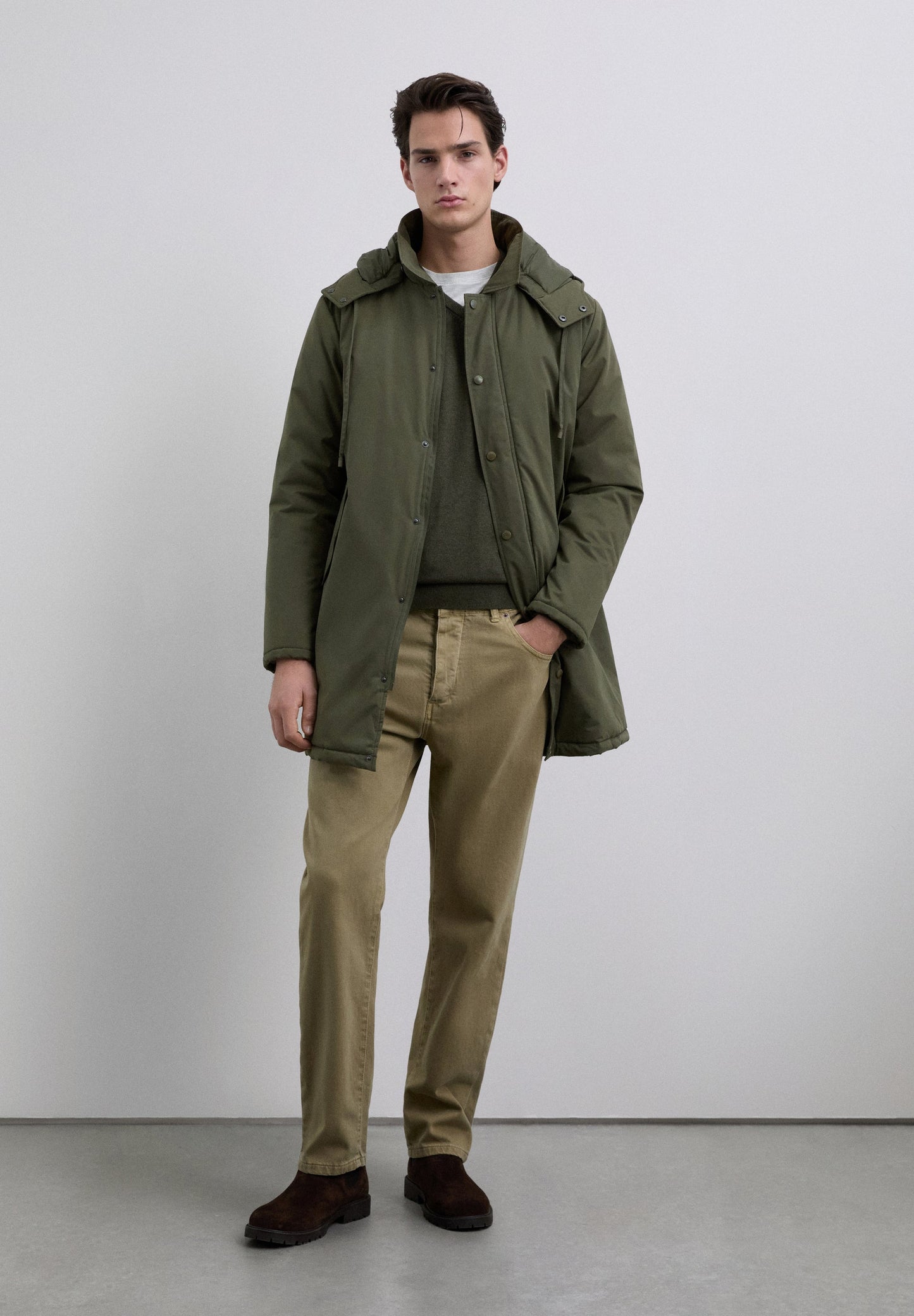 PARKA CAPUCHA DESMONTABLE